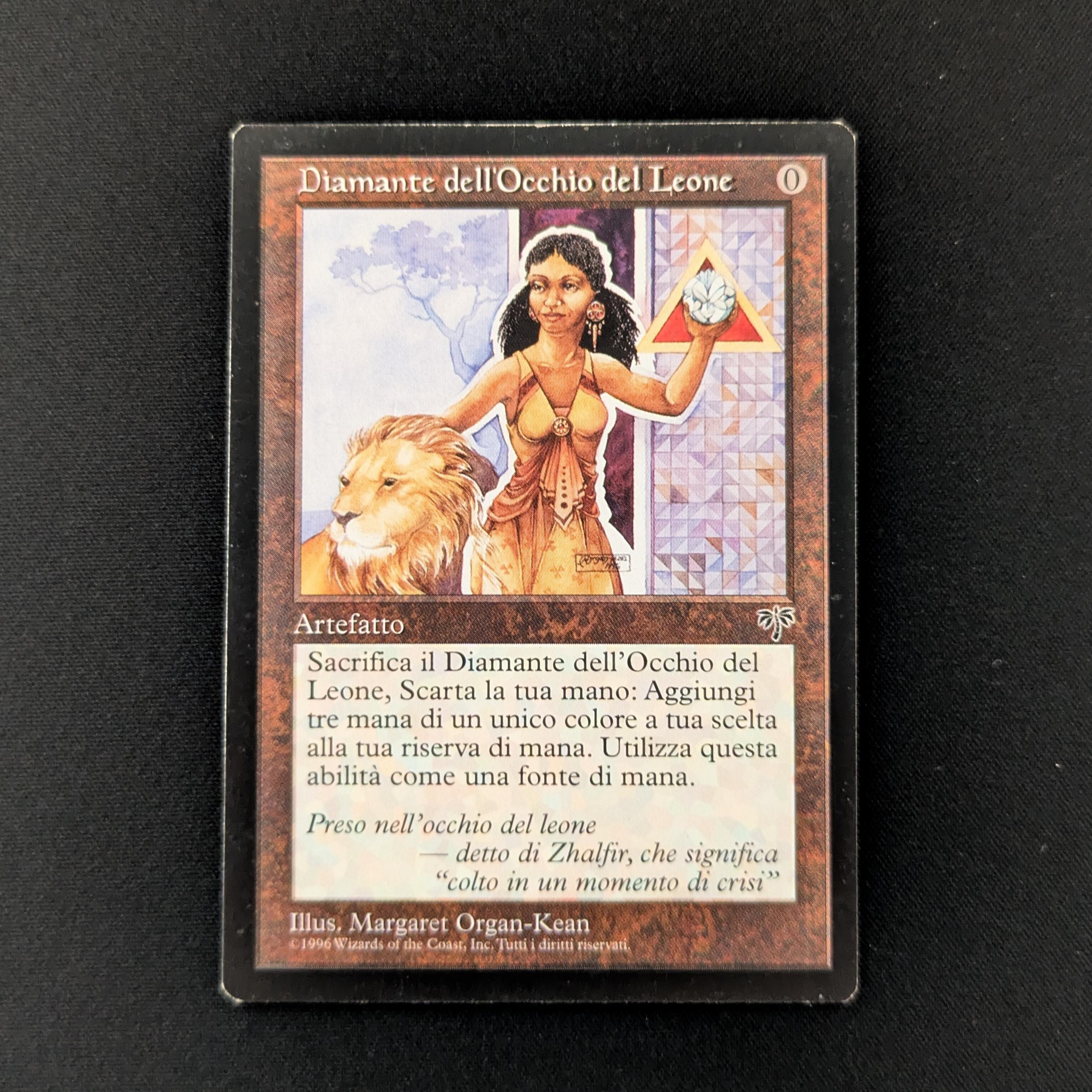 MTG Singles - Lion's Eye Diamond - Mirage - Italian - PL - DENT - 26699