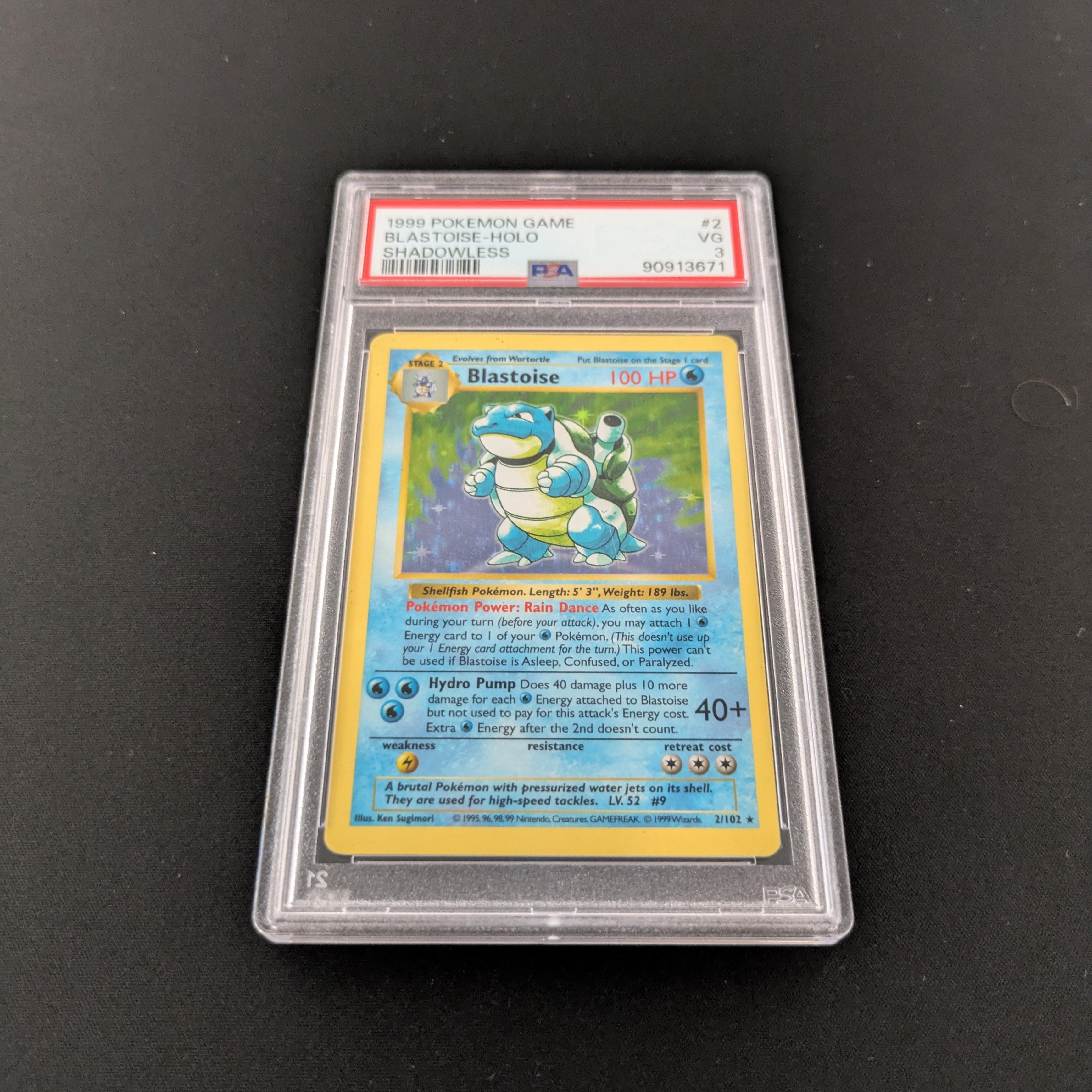 PTCG Singles - Blastoise (Shadowless) (BS 2) - Base Set -