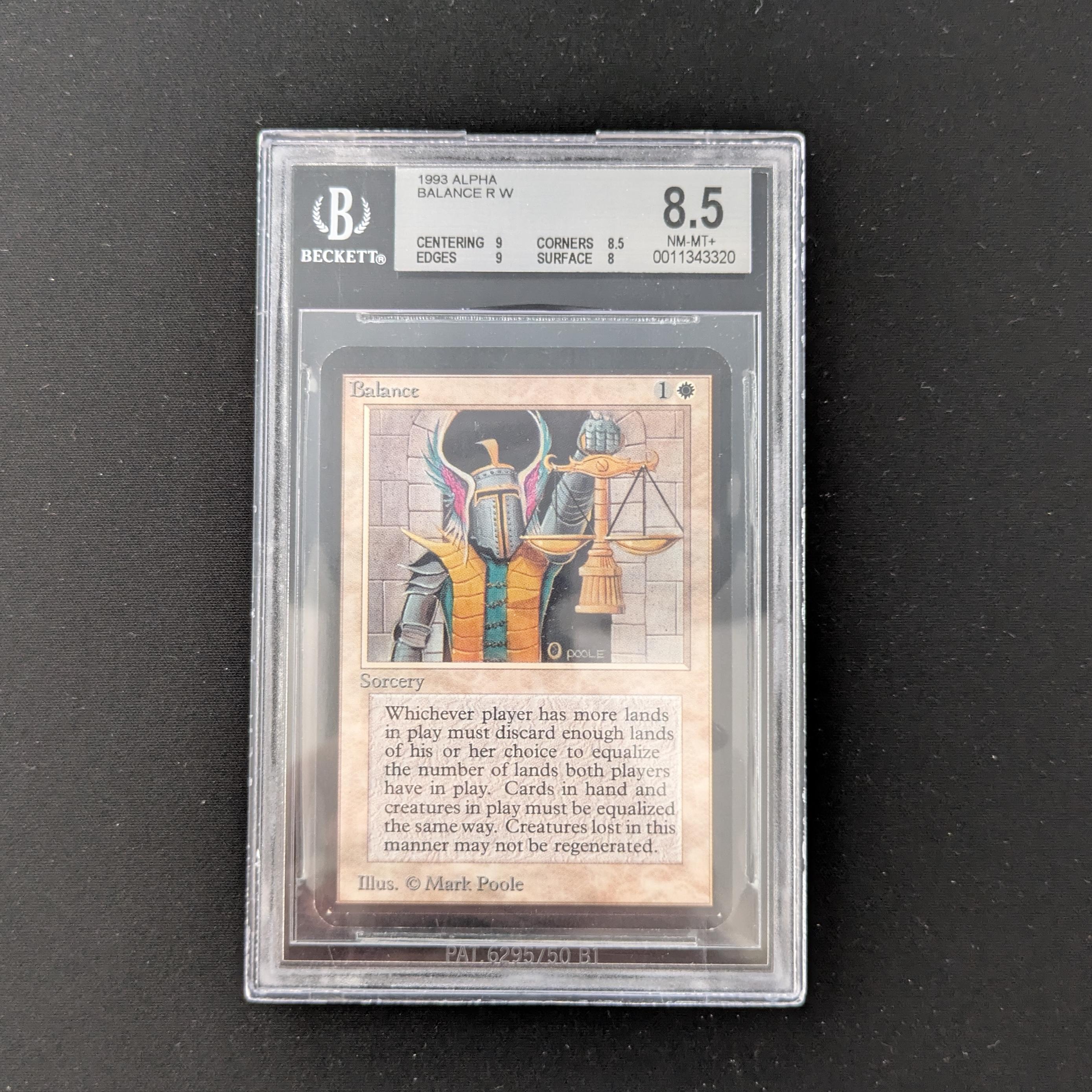 MTG Singles - Balance - Alpha - BGS 8.5 - 26788