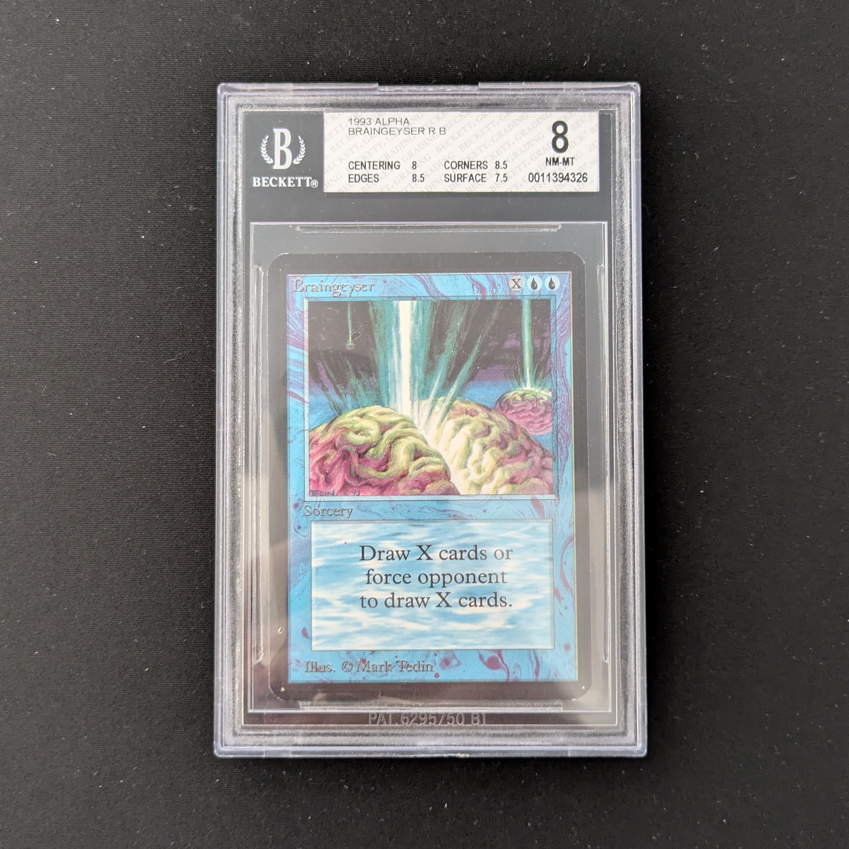 MTG Singles - Braingeyser - Alpha - BGS 8 - 26790