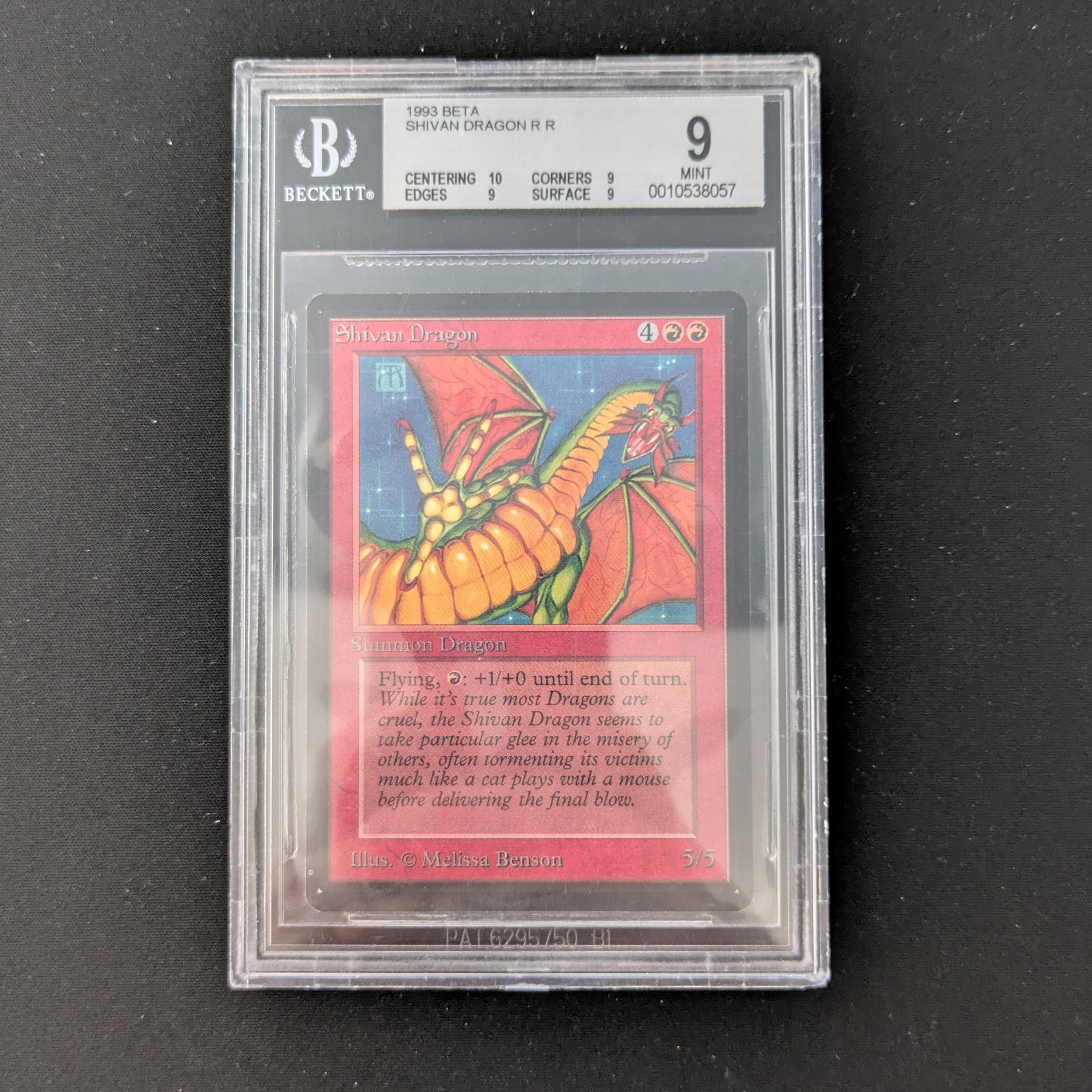 MTG Singles - Shivan Dragon - Beta - BGS 9 - 26797