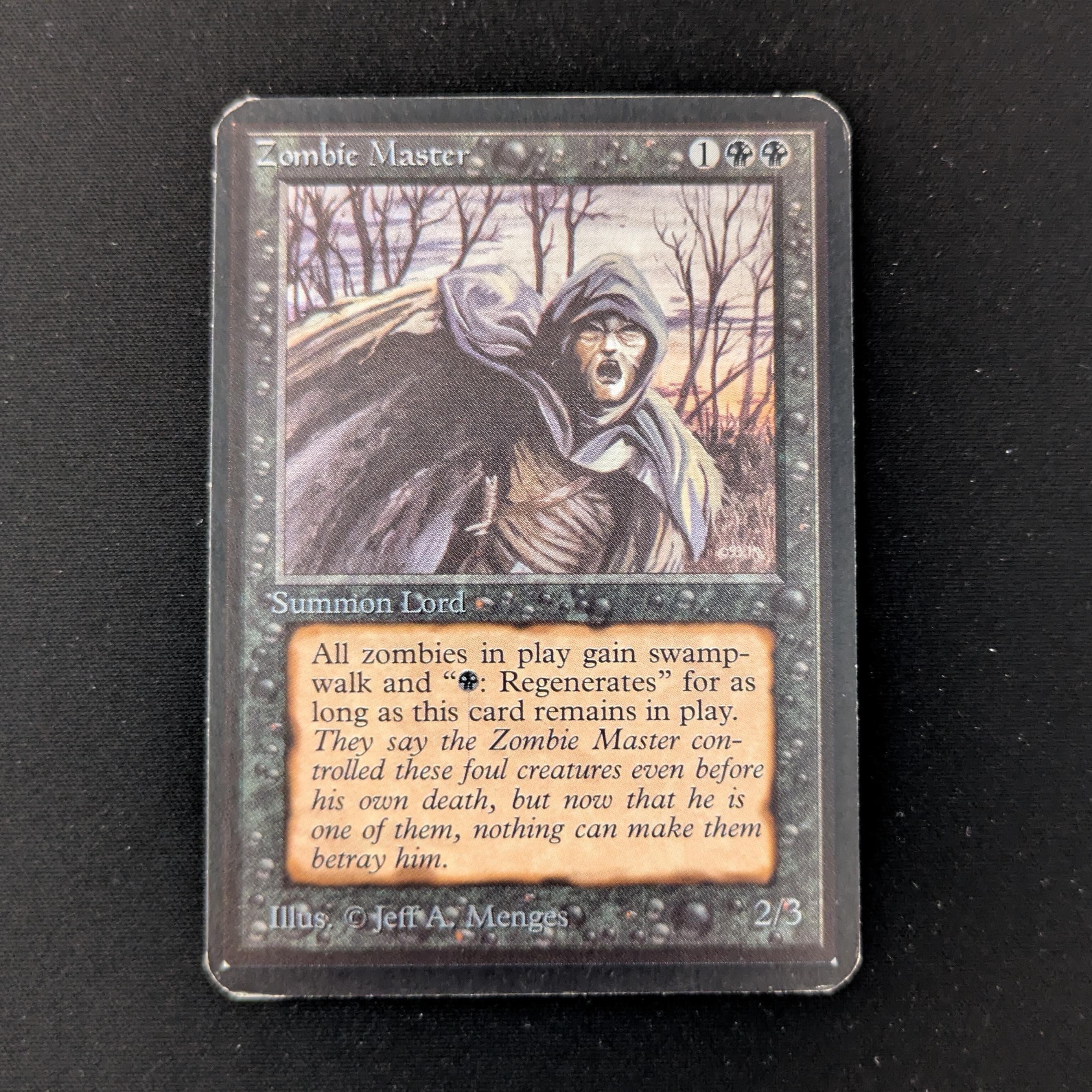 MTG Singles - Zombie Master - Alpha - GD - 26804