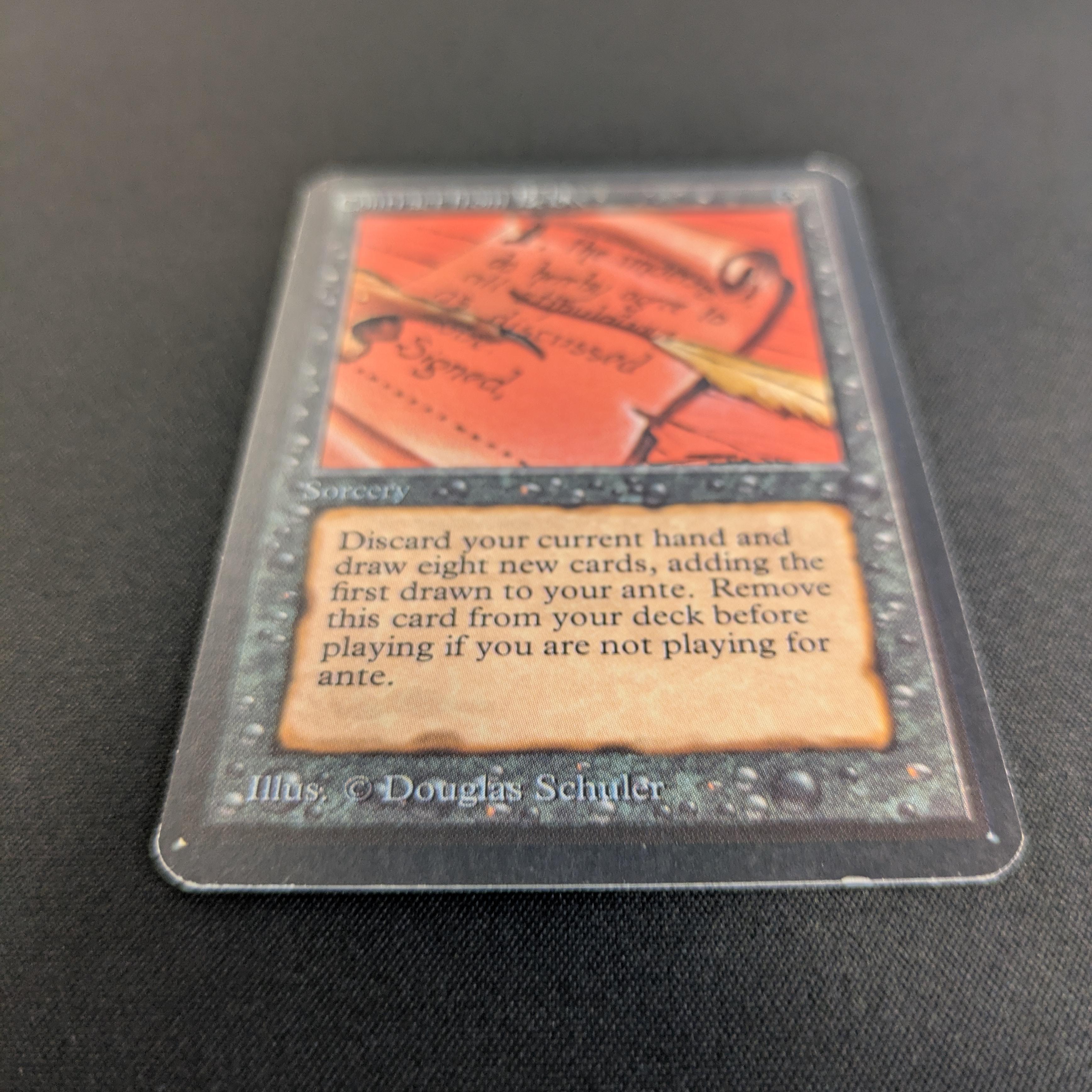 MTG Singles - Contract from Below - Alpha -