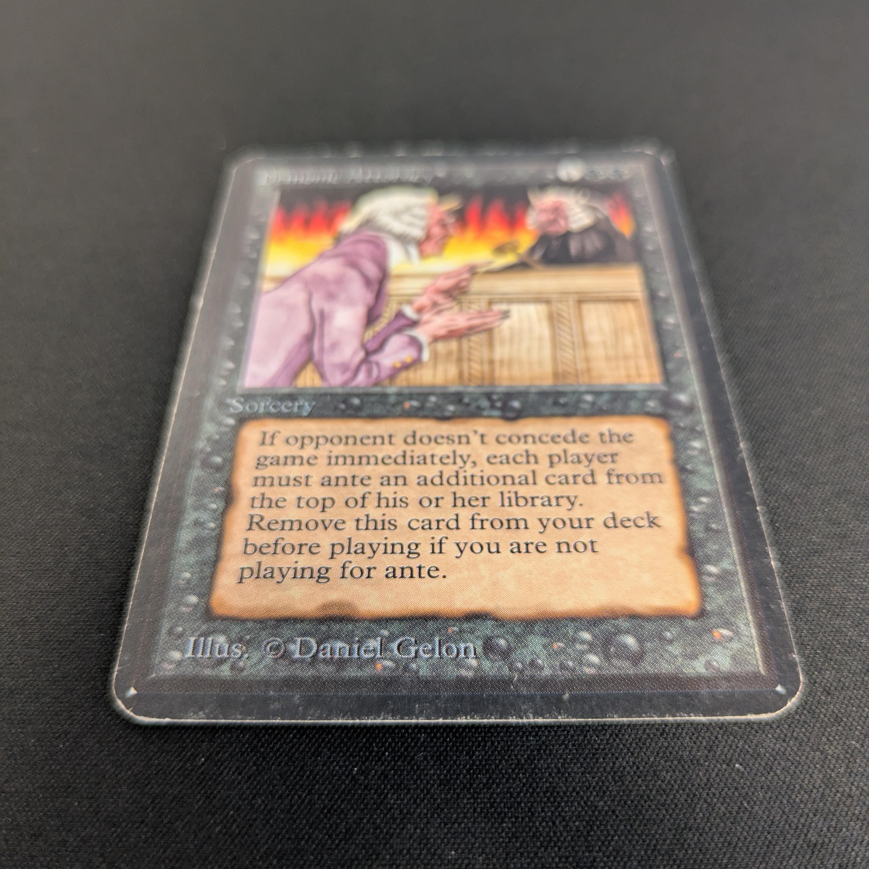 MTG Singles - Demonic Attorney - Alpha -