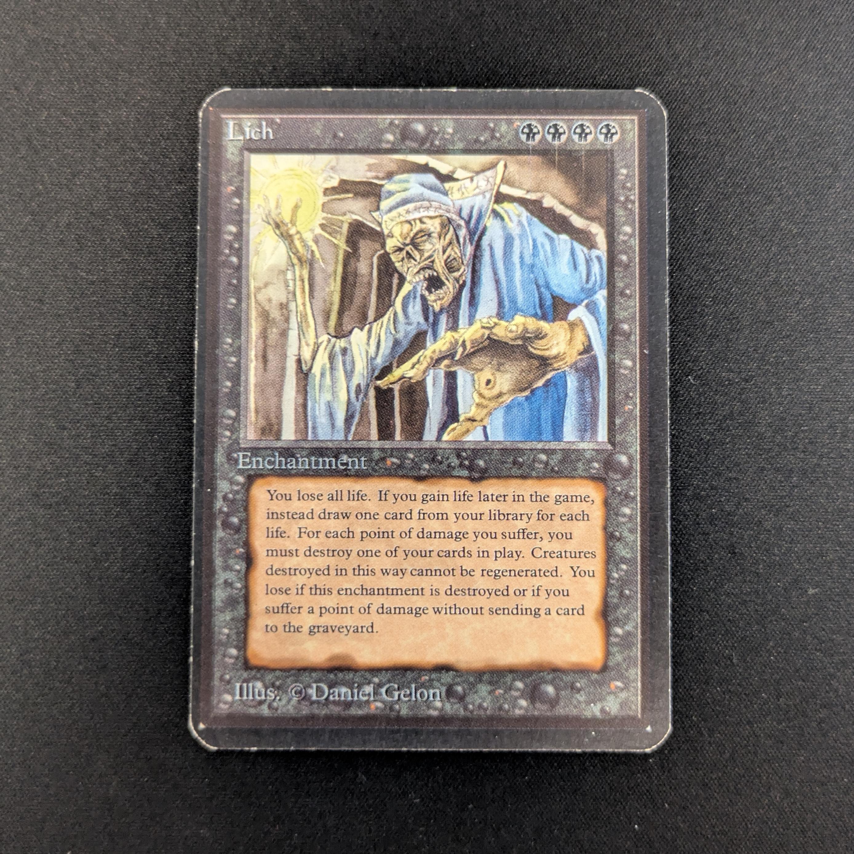 MTG Singles - Lich - Alpha - EX - 26891