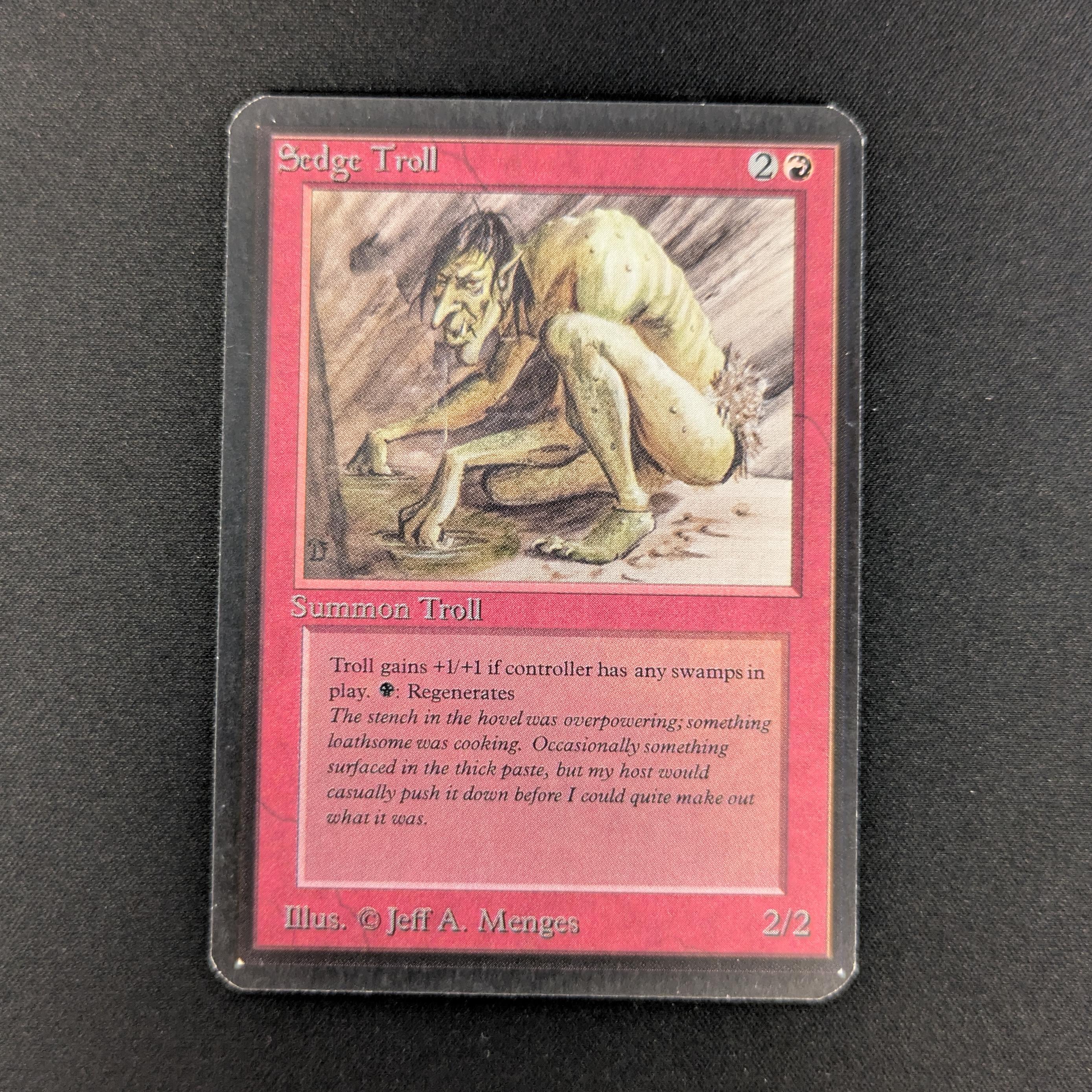 MTG Singles - Sedge Troll - Alpha - EX - 26920