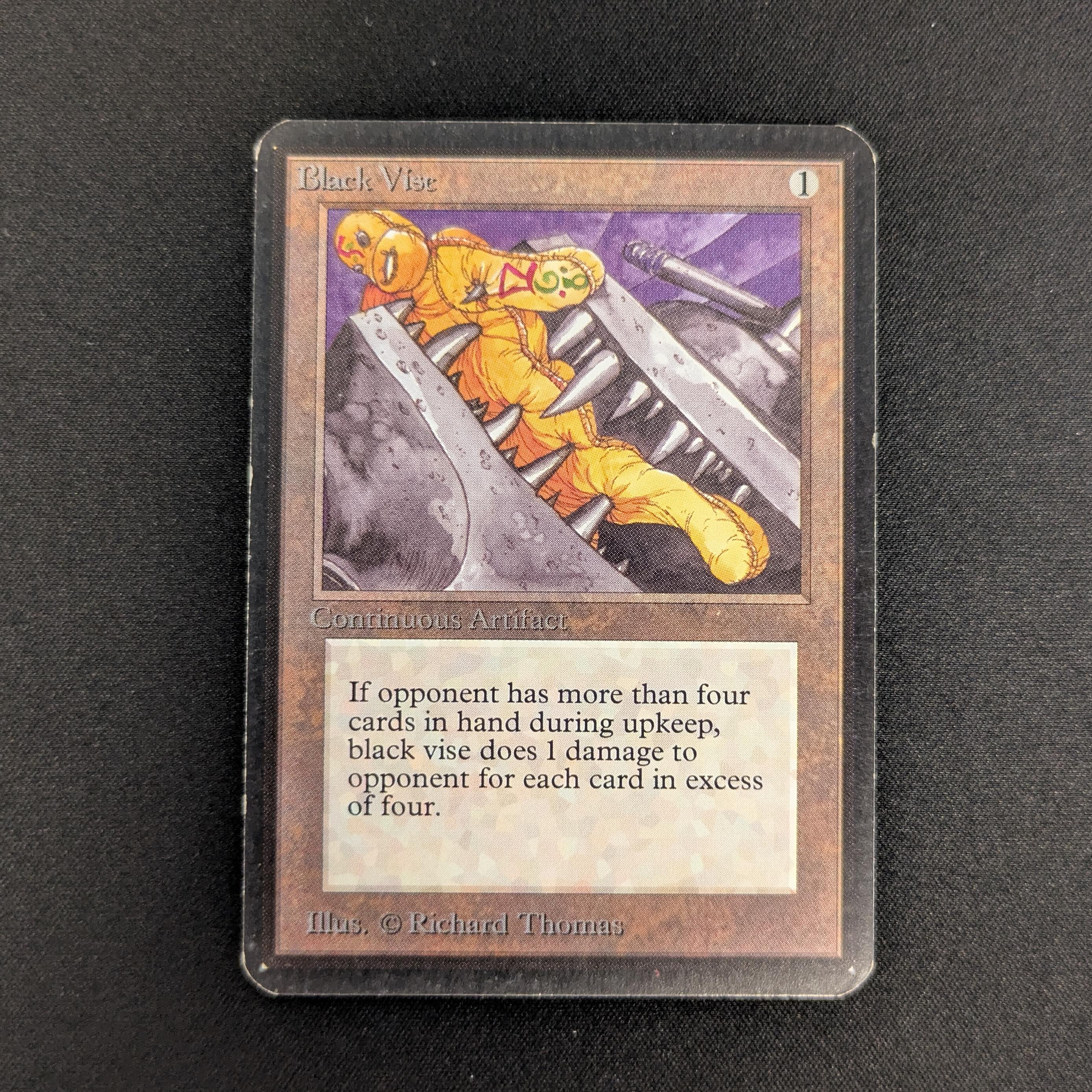 MTG Singles - Black Vise - Alpha - GD - 26928