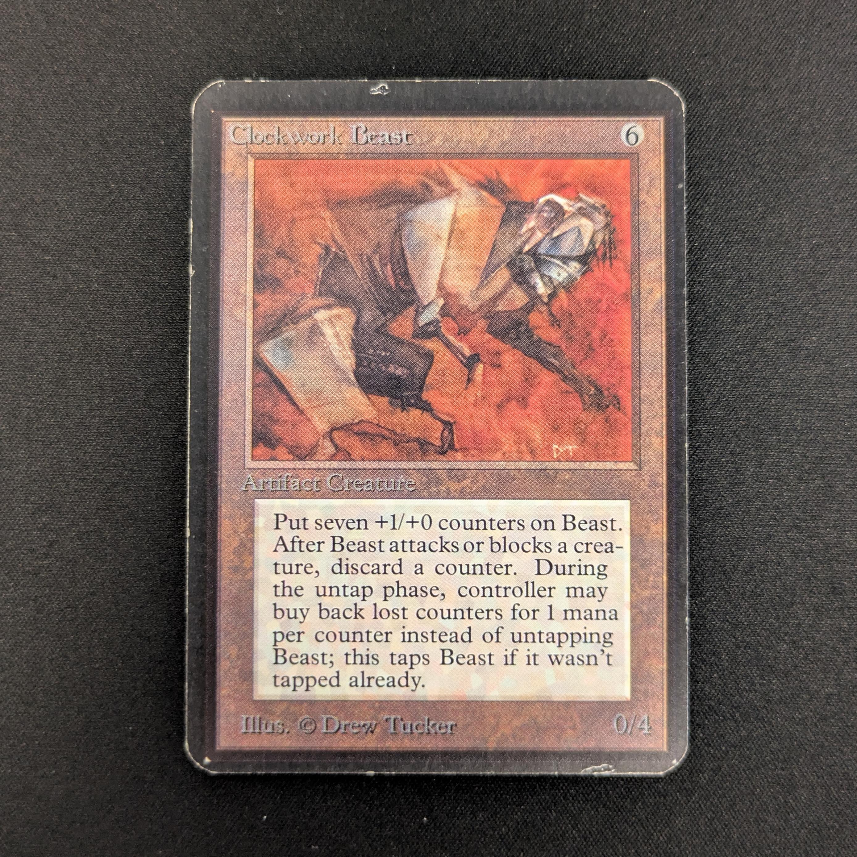 MTG Singles - Clockwork Beast - Alpha - GD - 26931