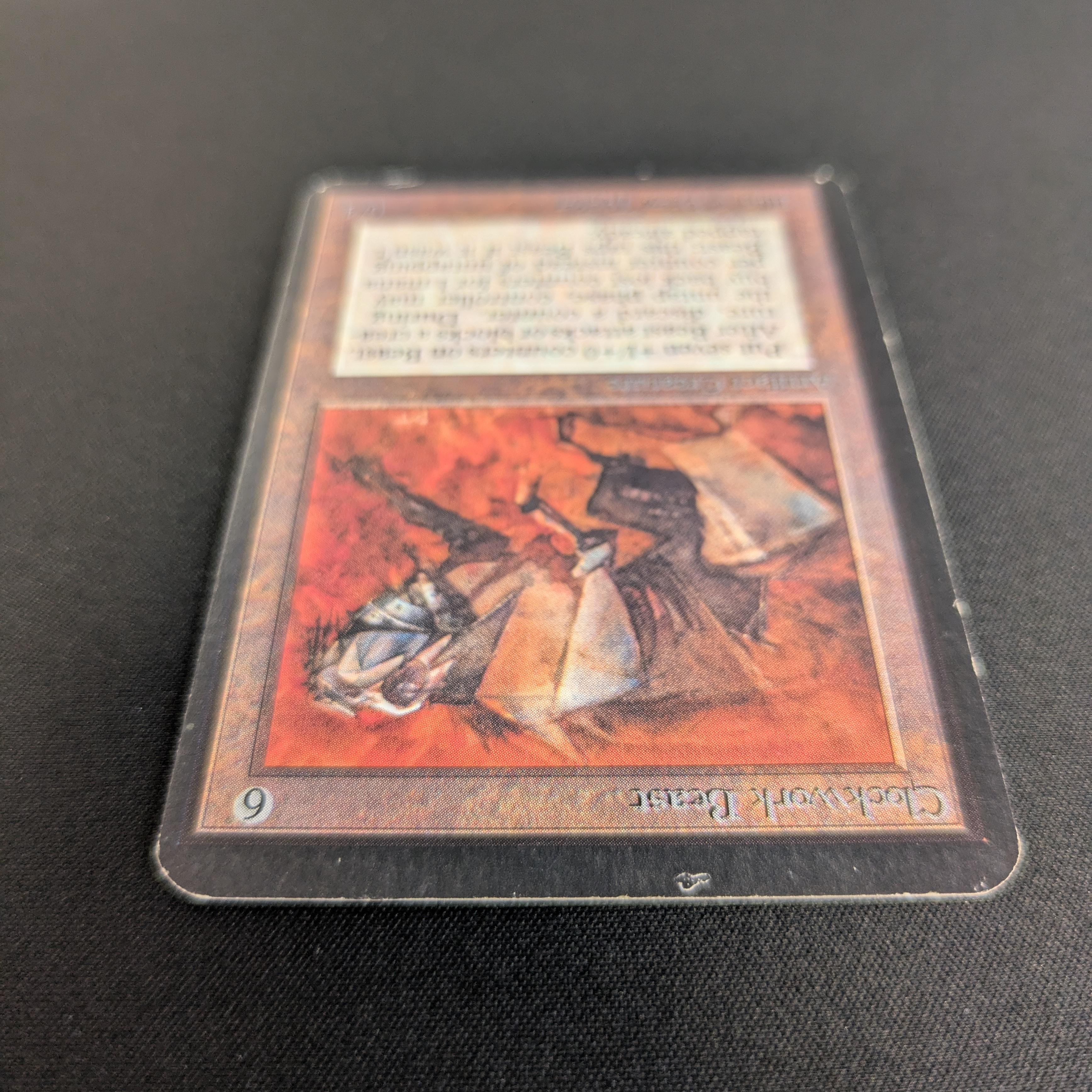 MTG Singles - Clockwork Beast - Alpha -