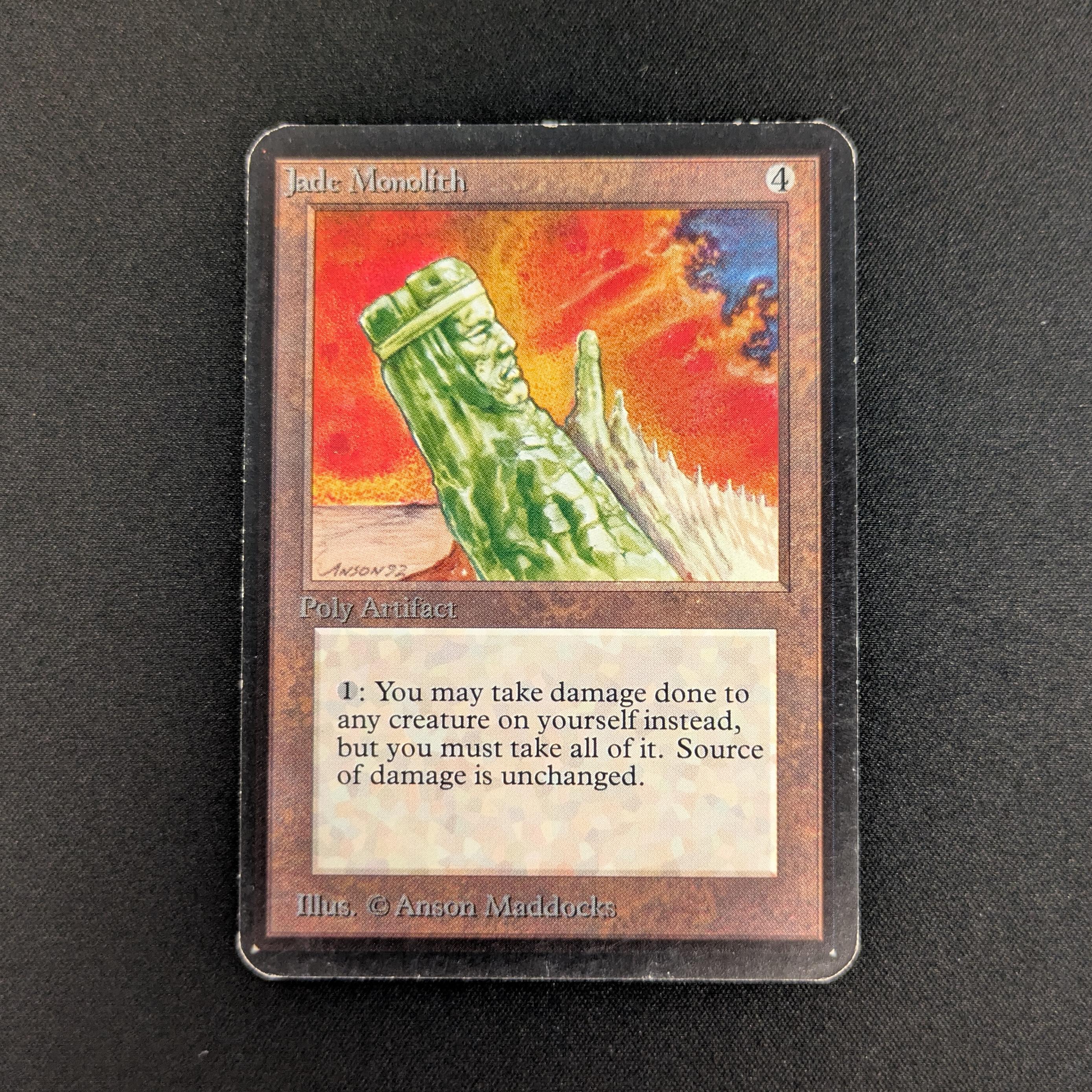 MTG Singles - Jade Monolith - Alpha - LP - 26939