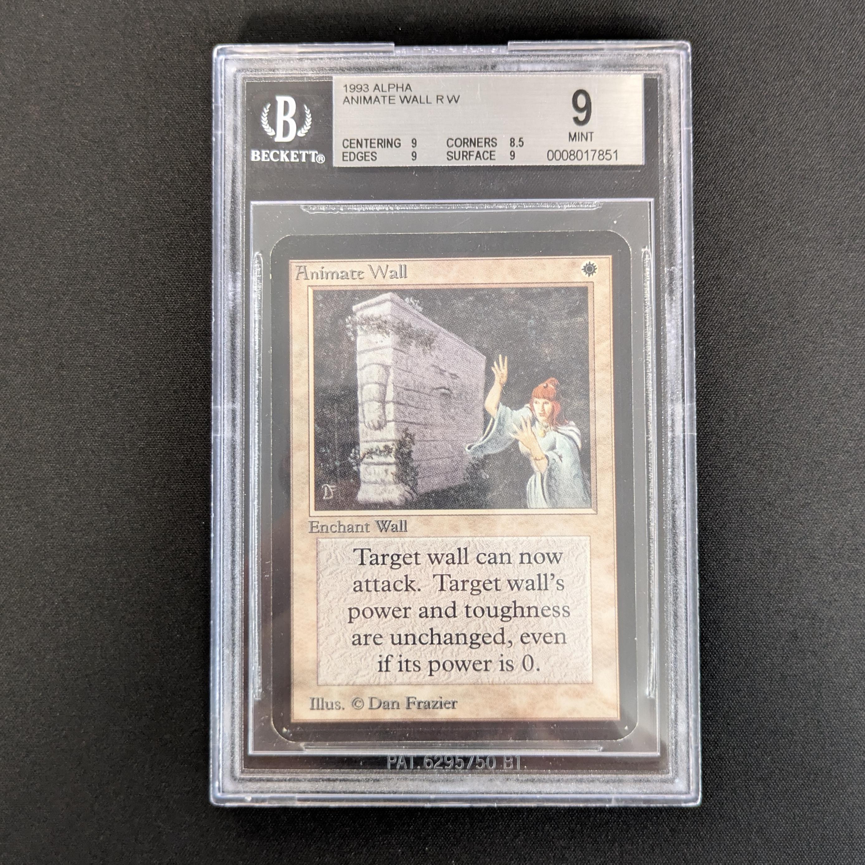 MTG Singles - Animate Wall - Alpha - BGS 9 - 26977