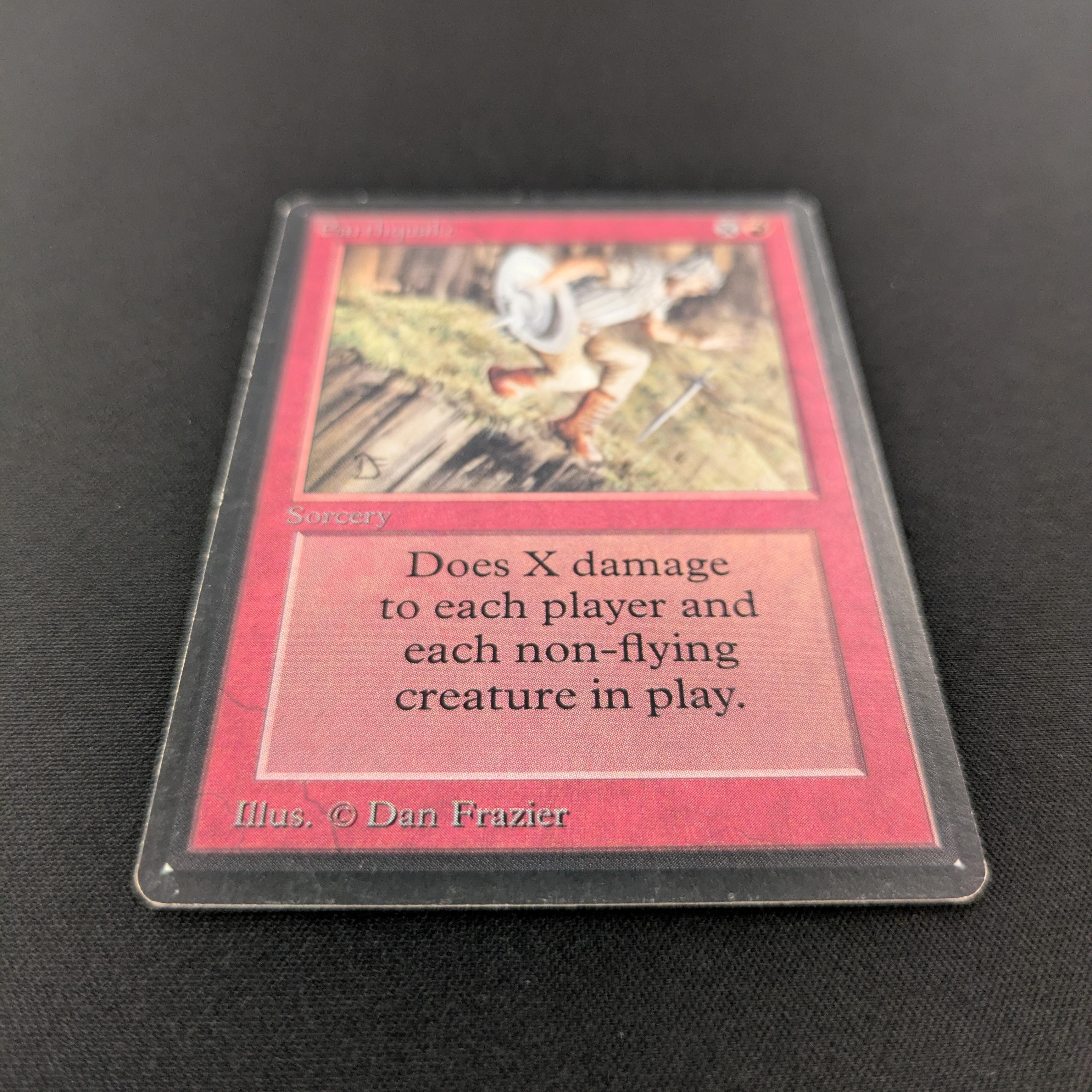MTG Singles - Earthquake - Beta -