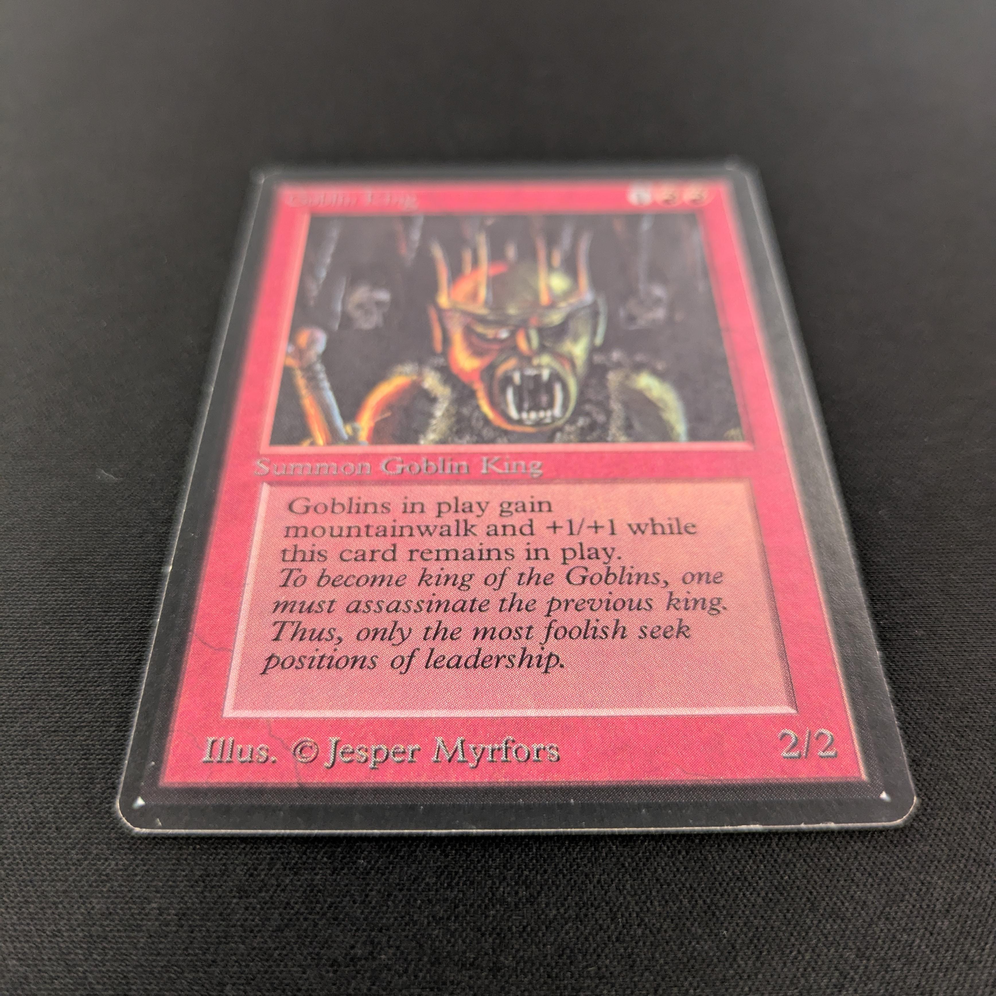 MTG Singles - Goblin King - Beta -