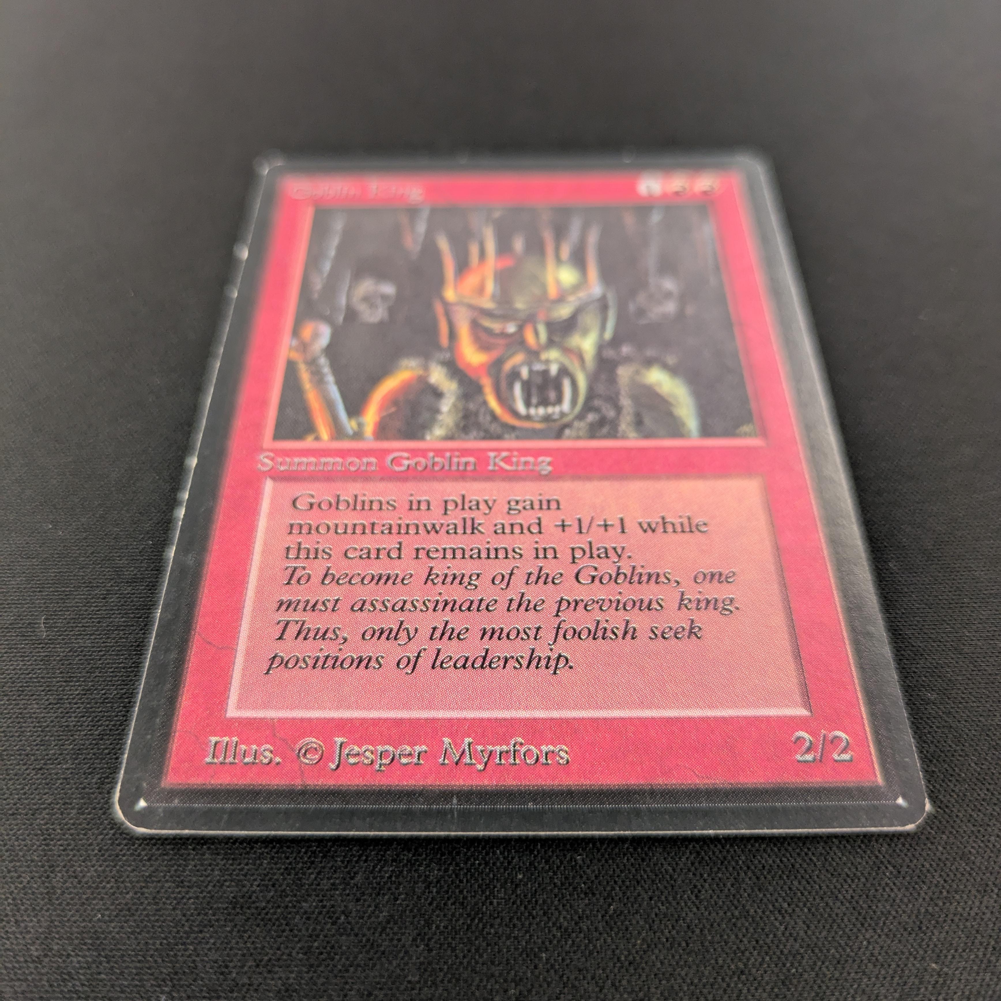 MTG Singles - Goblin King - Beta -