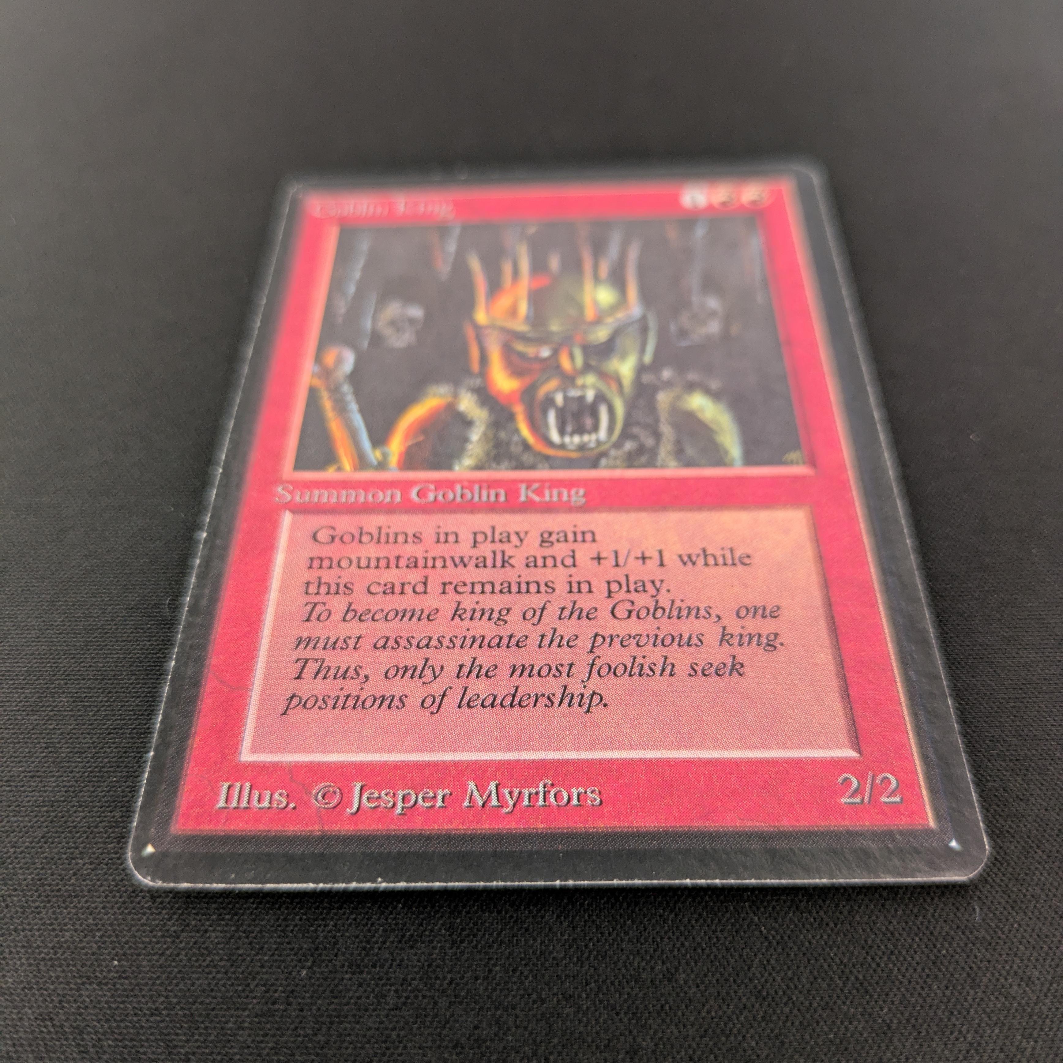 MTG Singles - Goblin King - Beta -
