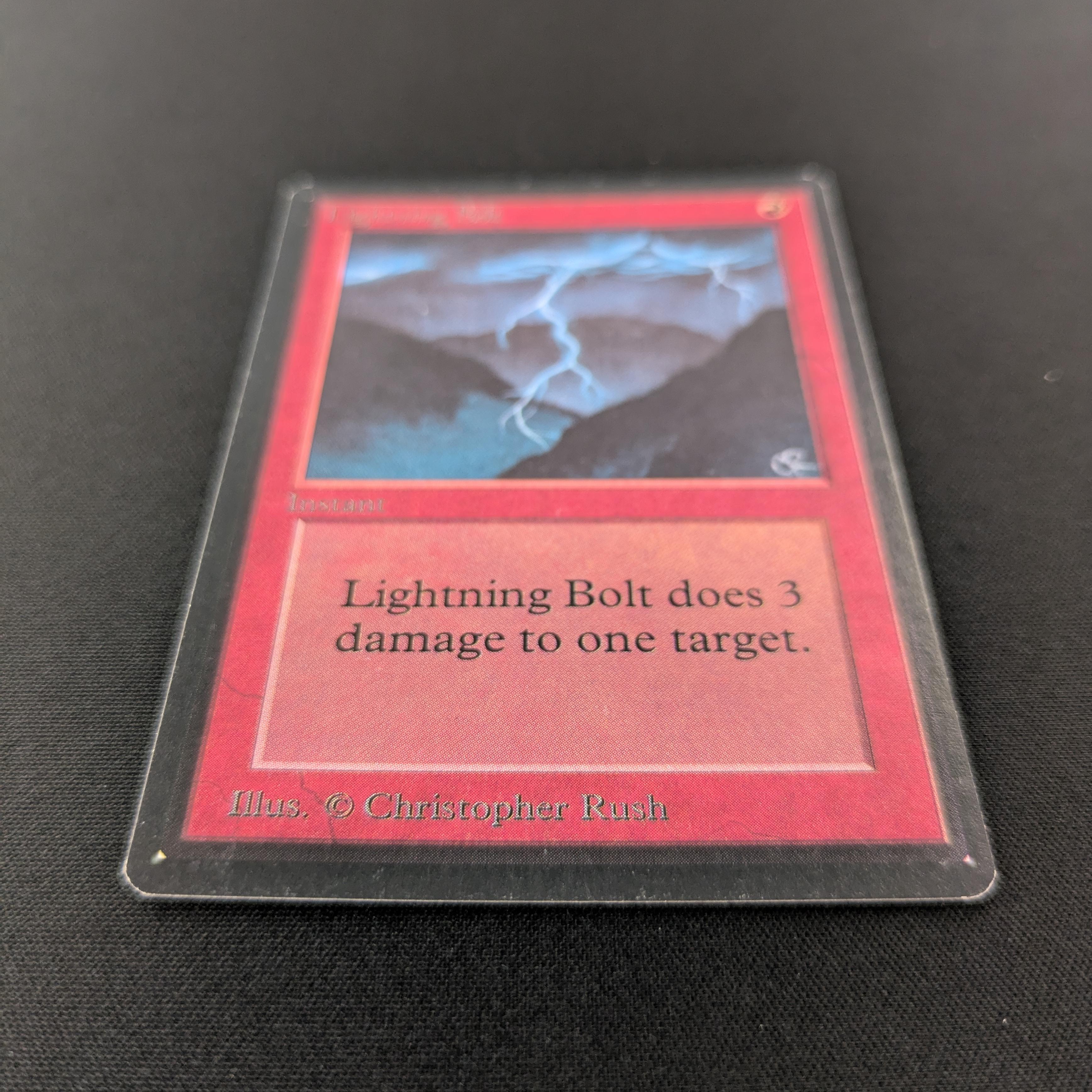 MTG Singles - Lightning Bolt - Beta -