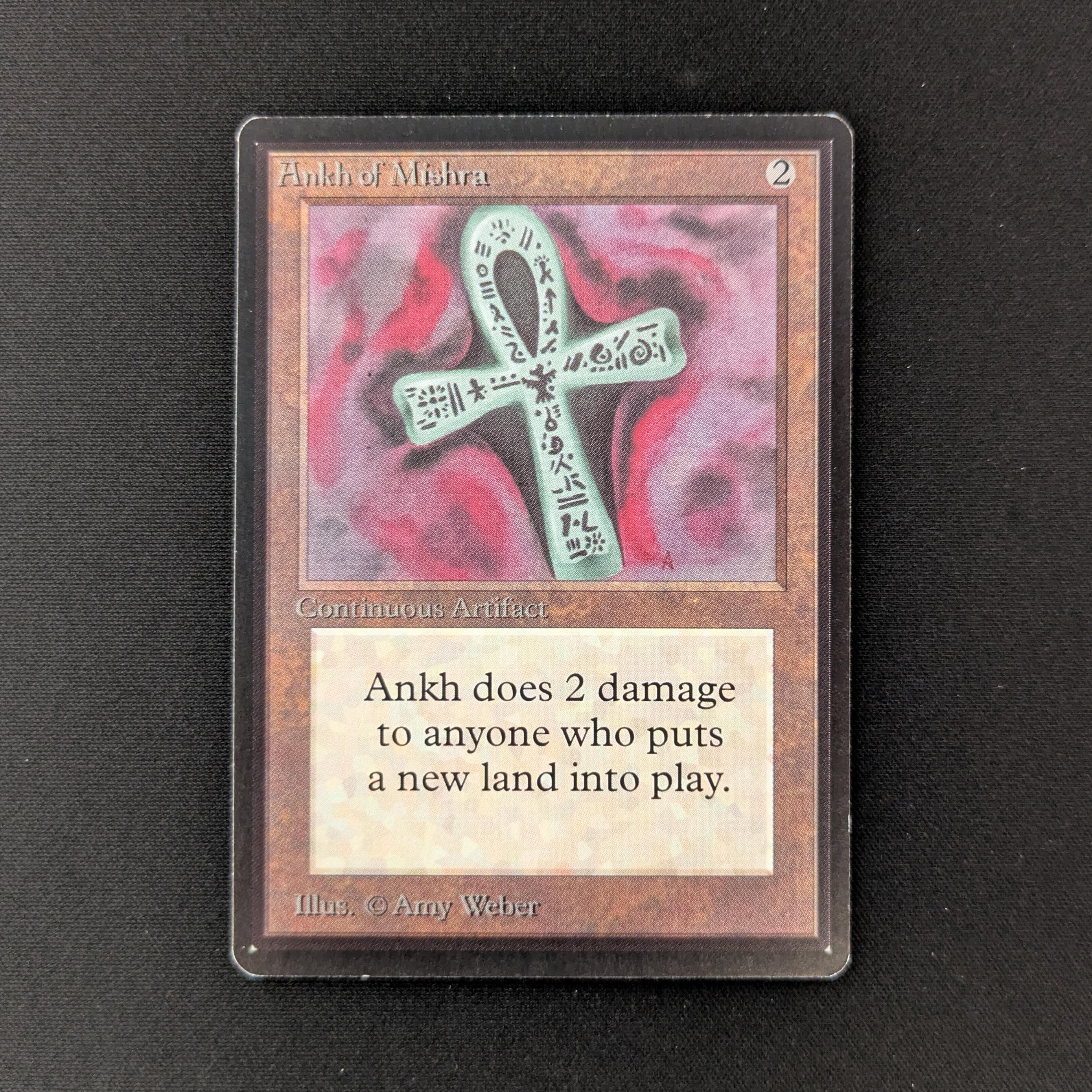 MTG Singles - Ankh of Mishra - Beta - NM - 27019