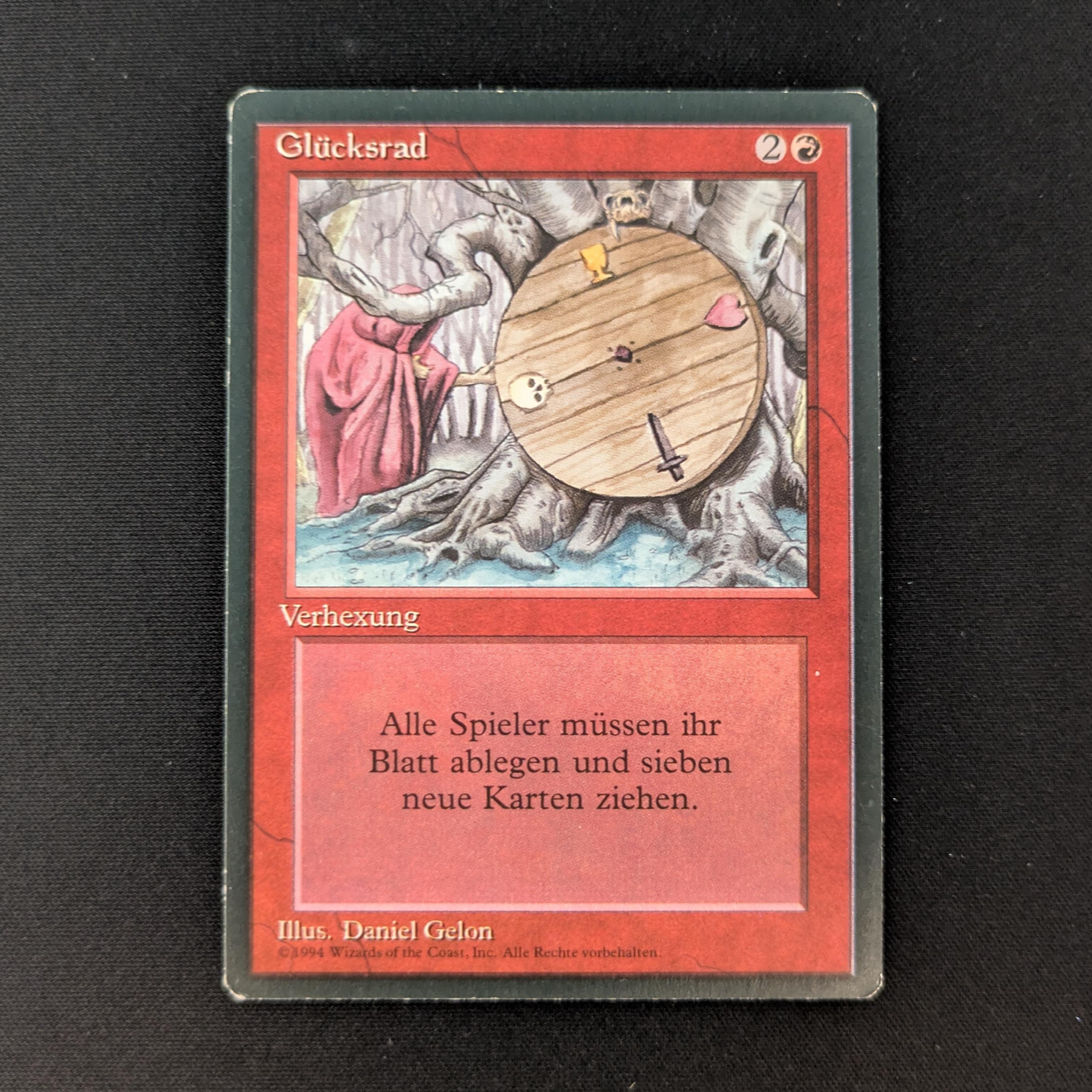 MTG Singles - Wheel of Fortune - Foreign Black Bordered - German - LP - 27061