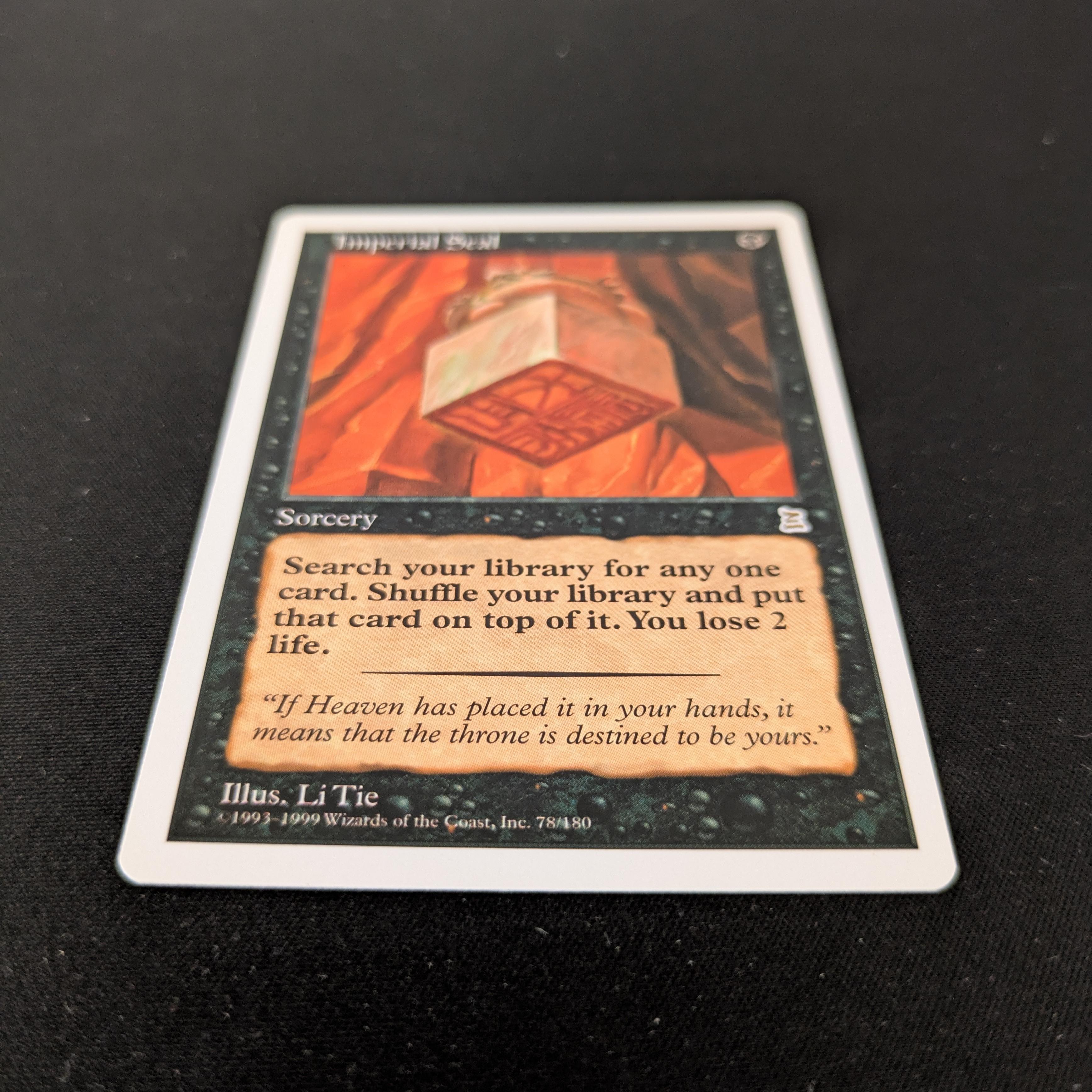 MTG Singles - Imperial Seal - Portal Three Kingdoms -