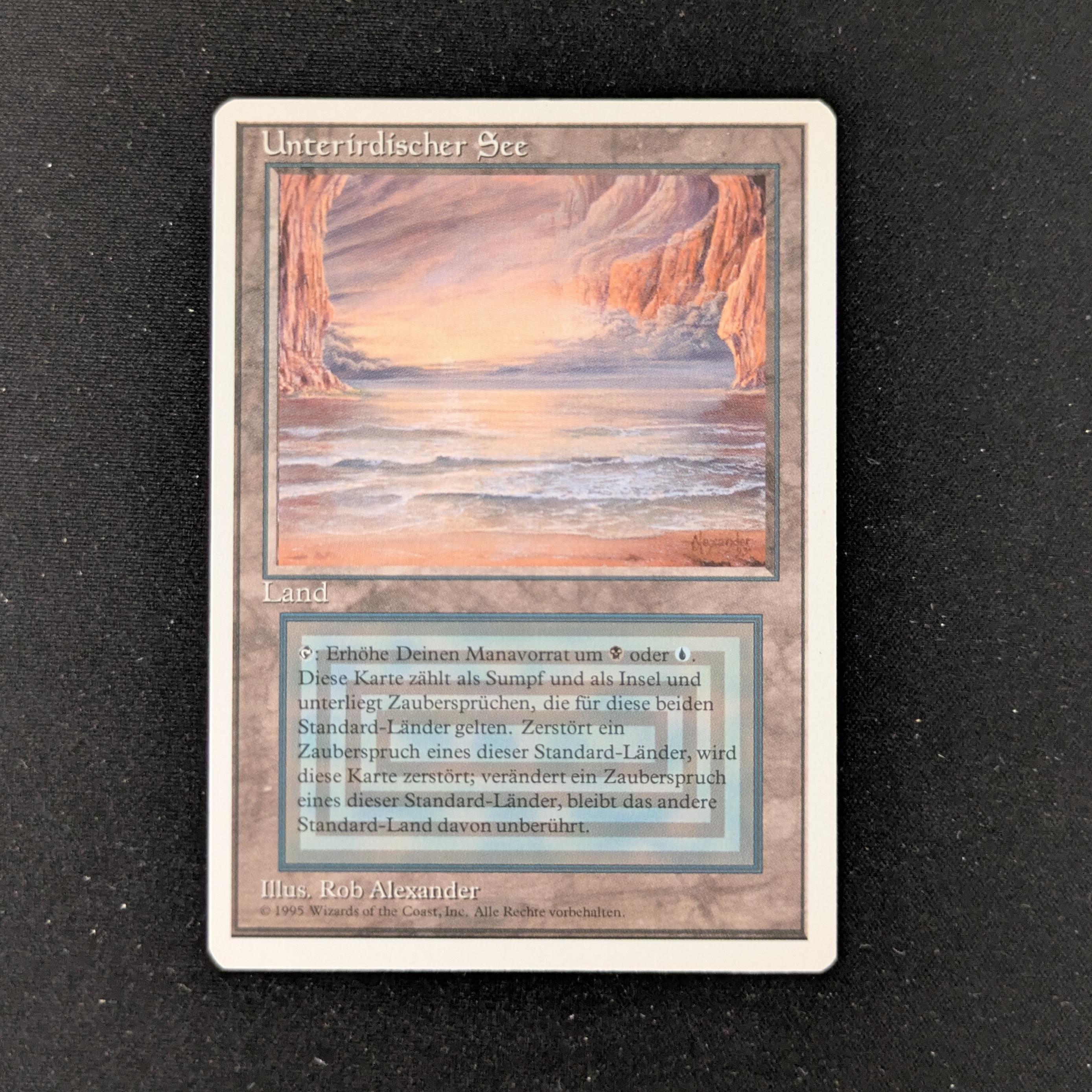MTG Singles - Underground Sea - Foreign White Bordered - German - EX - 27151