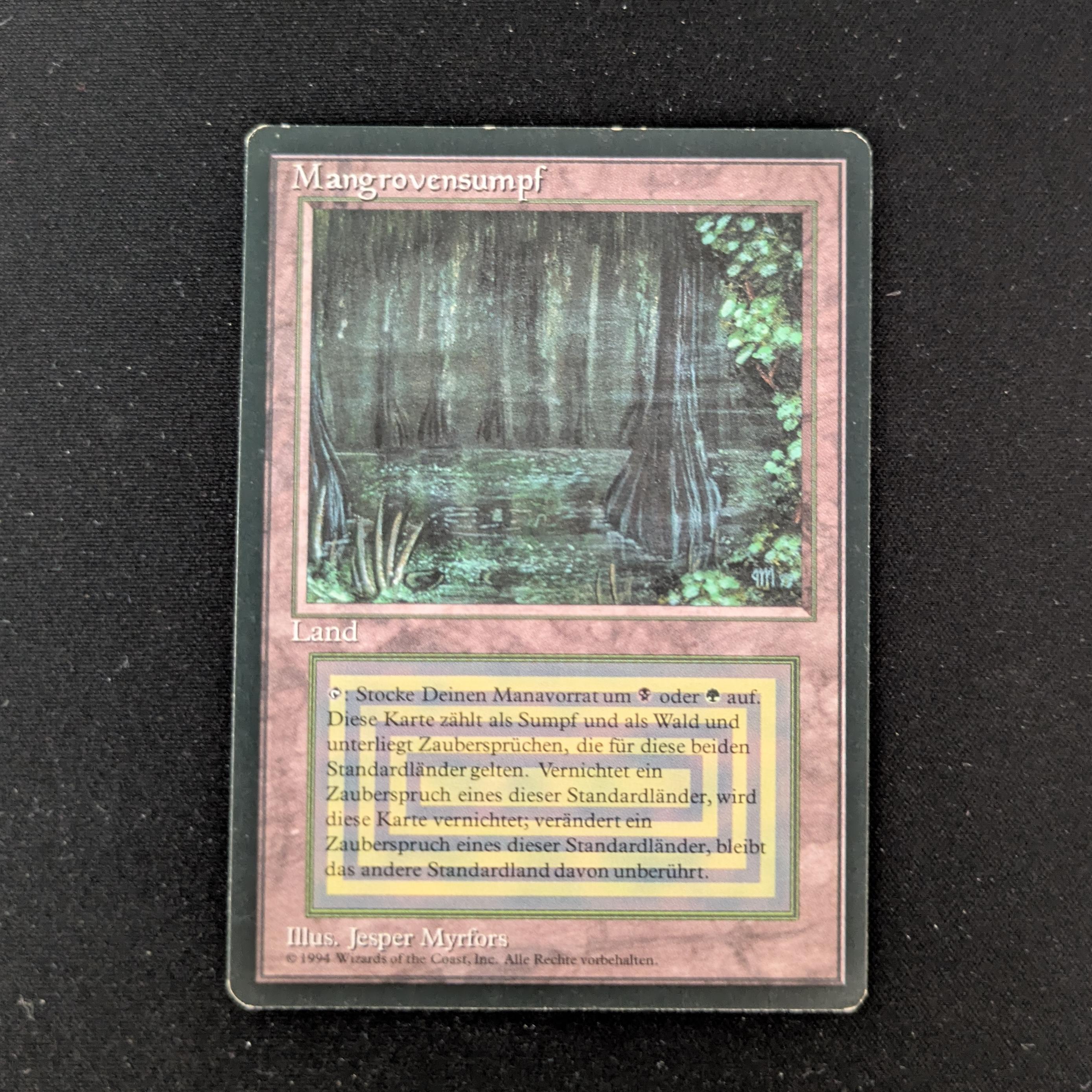 MTG Singles - Bayou - Foreign Black Bordered - German - GD - 27154