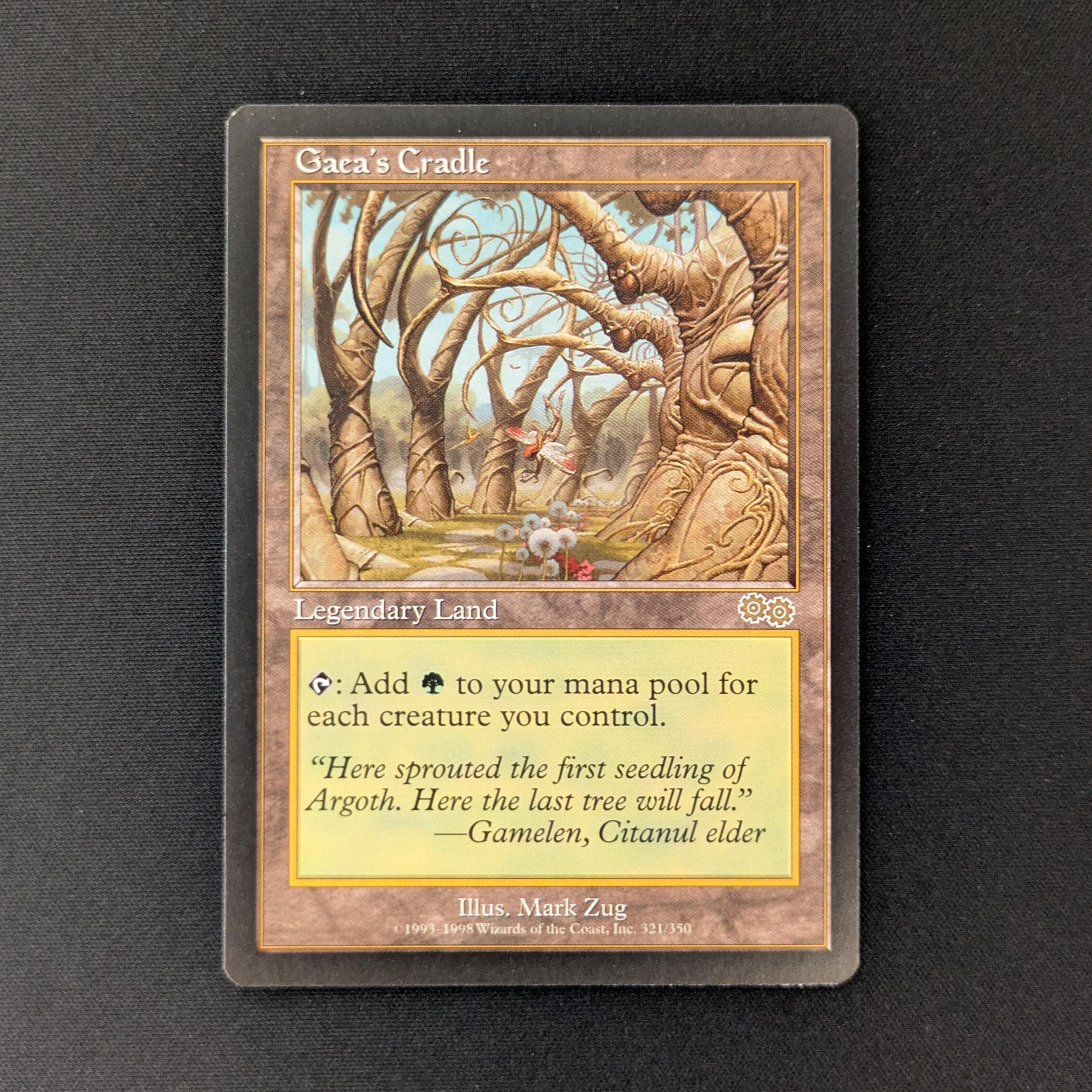 MTG Singles - Gaea's Cradle - Urza's Saga - English - EX - 27220