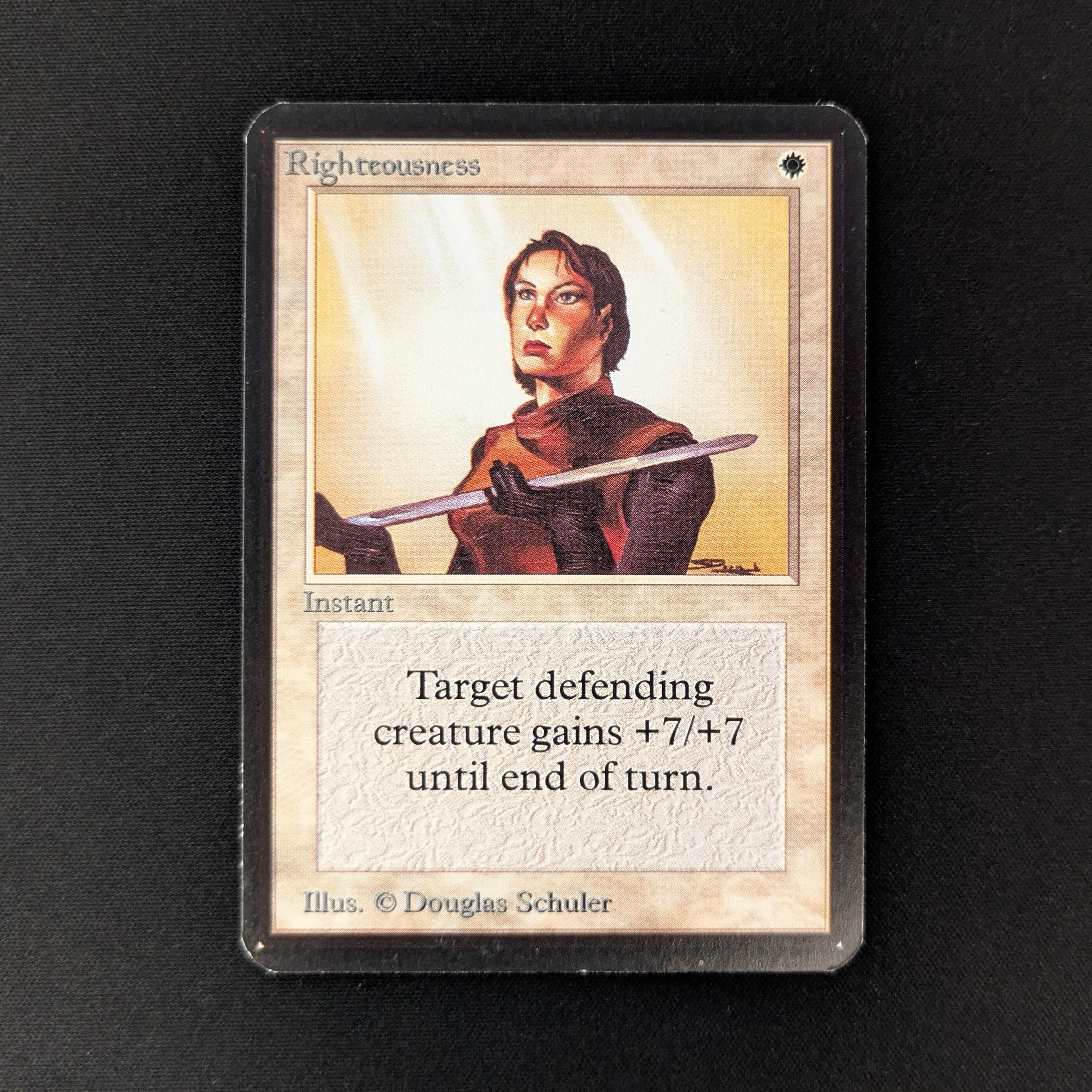 MTG Singles - Righteousness - Alpha - EX - 27231