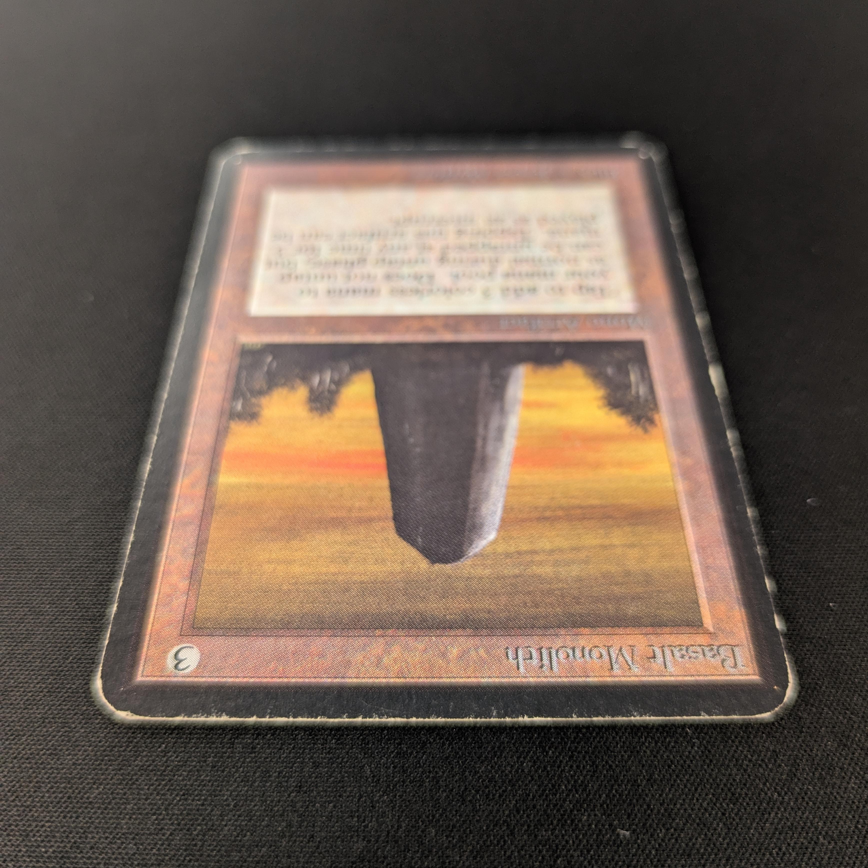 MTG Singles - Basalt Monolith - Alpha -
