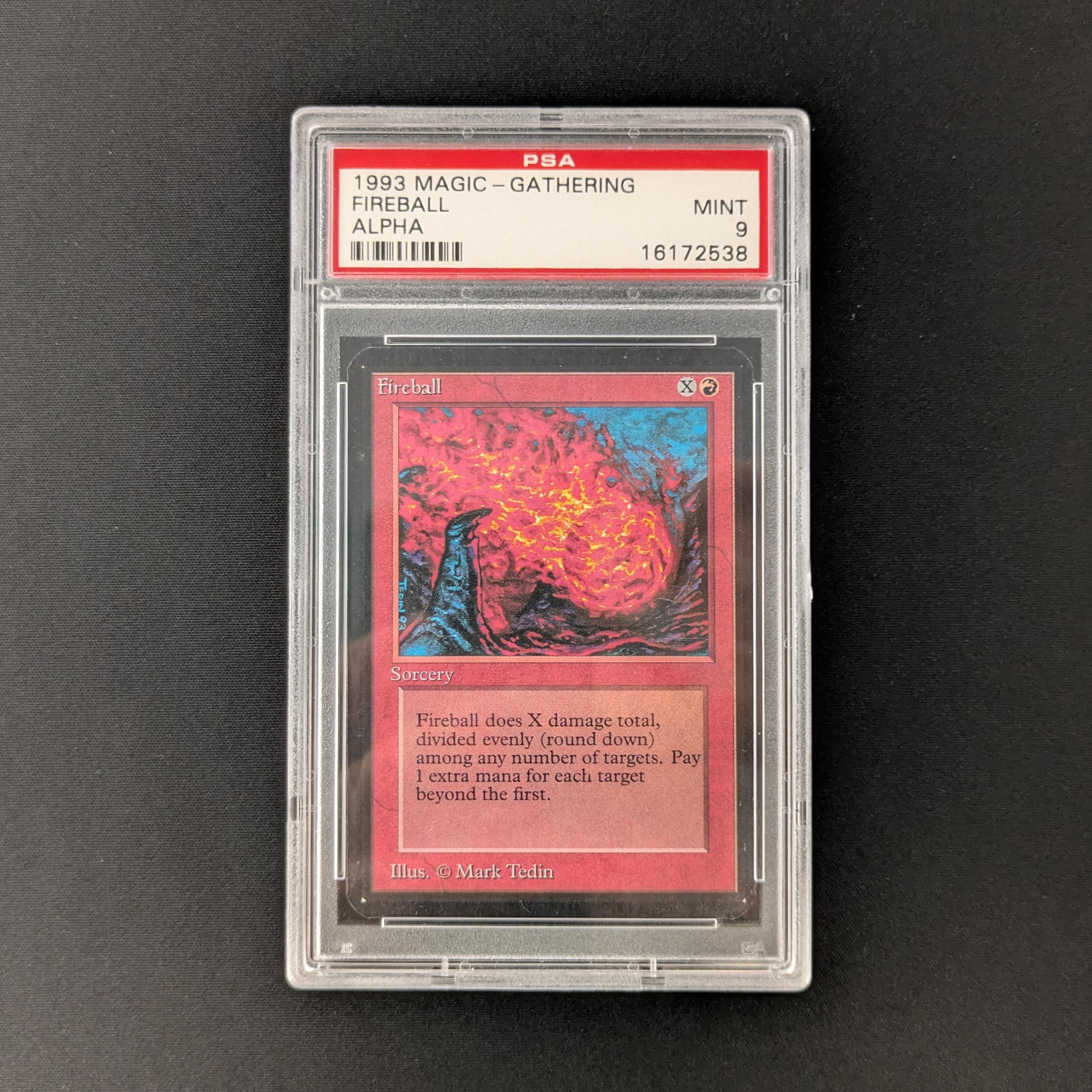 MTG Singles - Fireball - Alpha - PSA 9 - 27277
