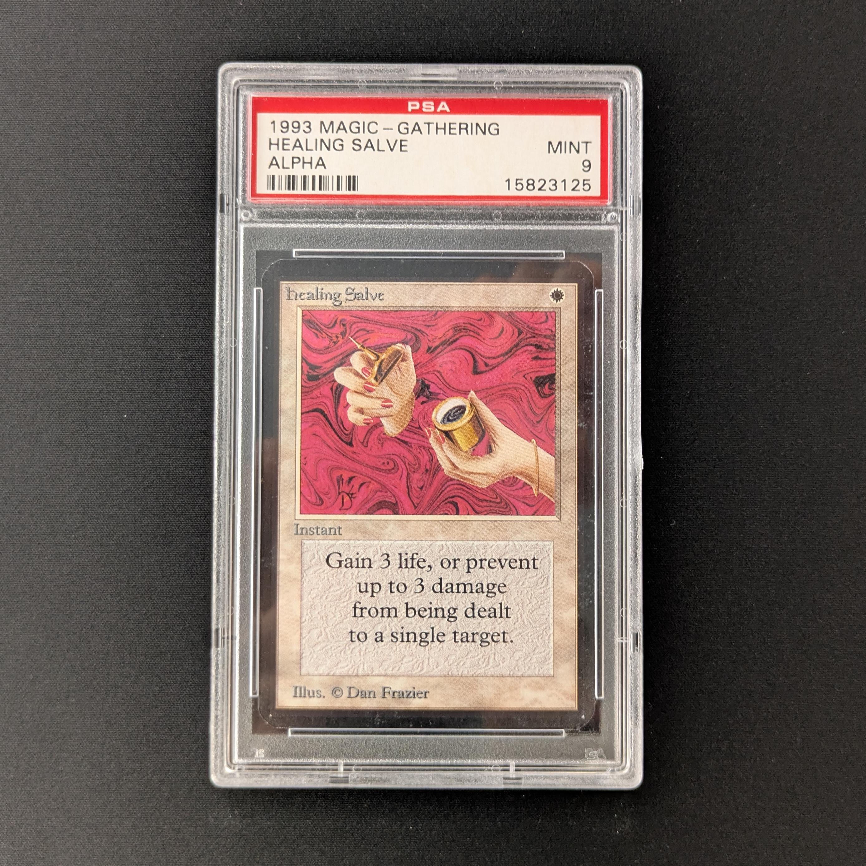 MTG Singles - Healing Salve - Alpha - PSA 9 -