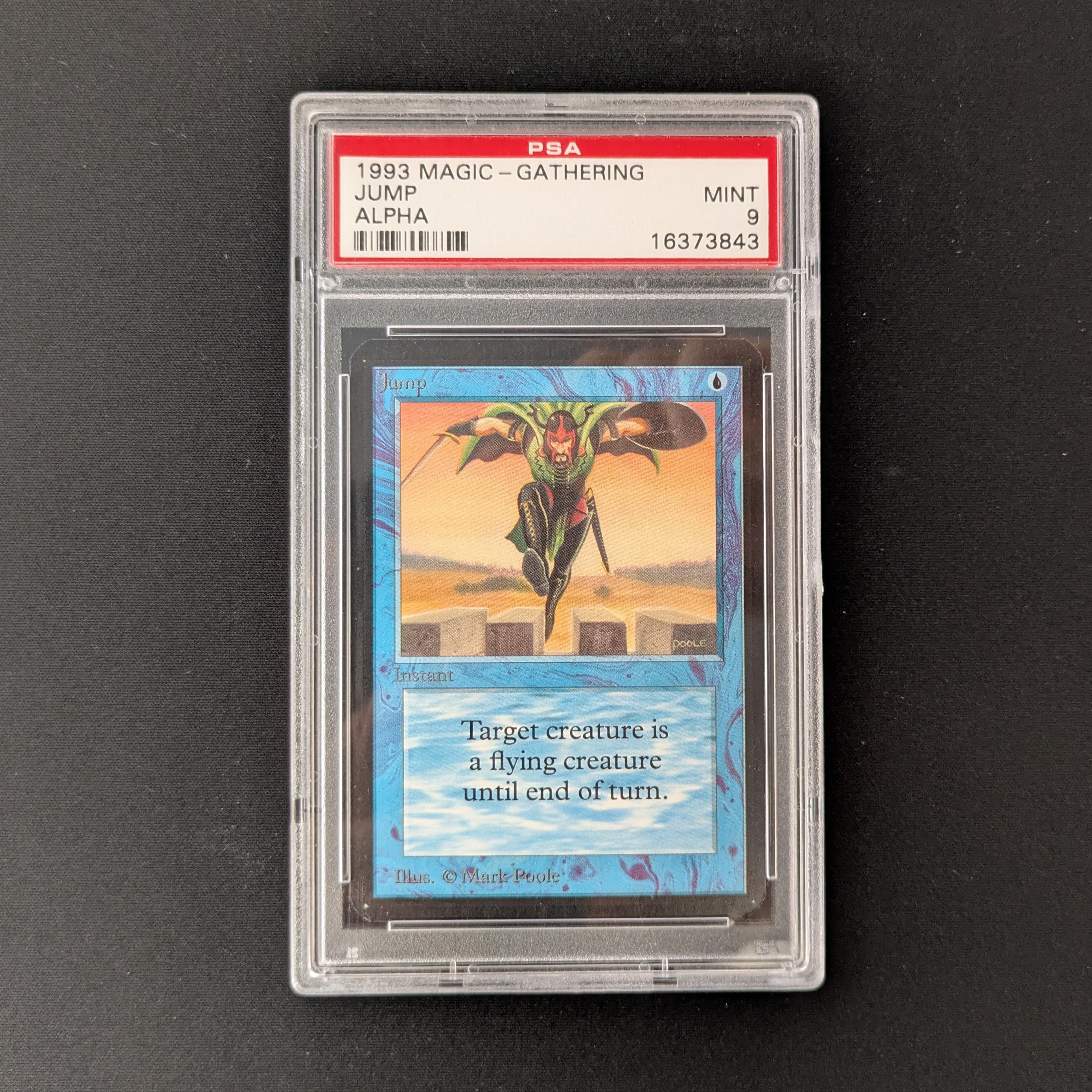 MTG Singles - Jump - Alpha - PSA 9 -