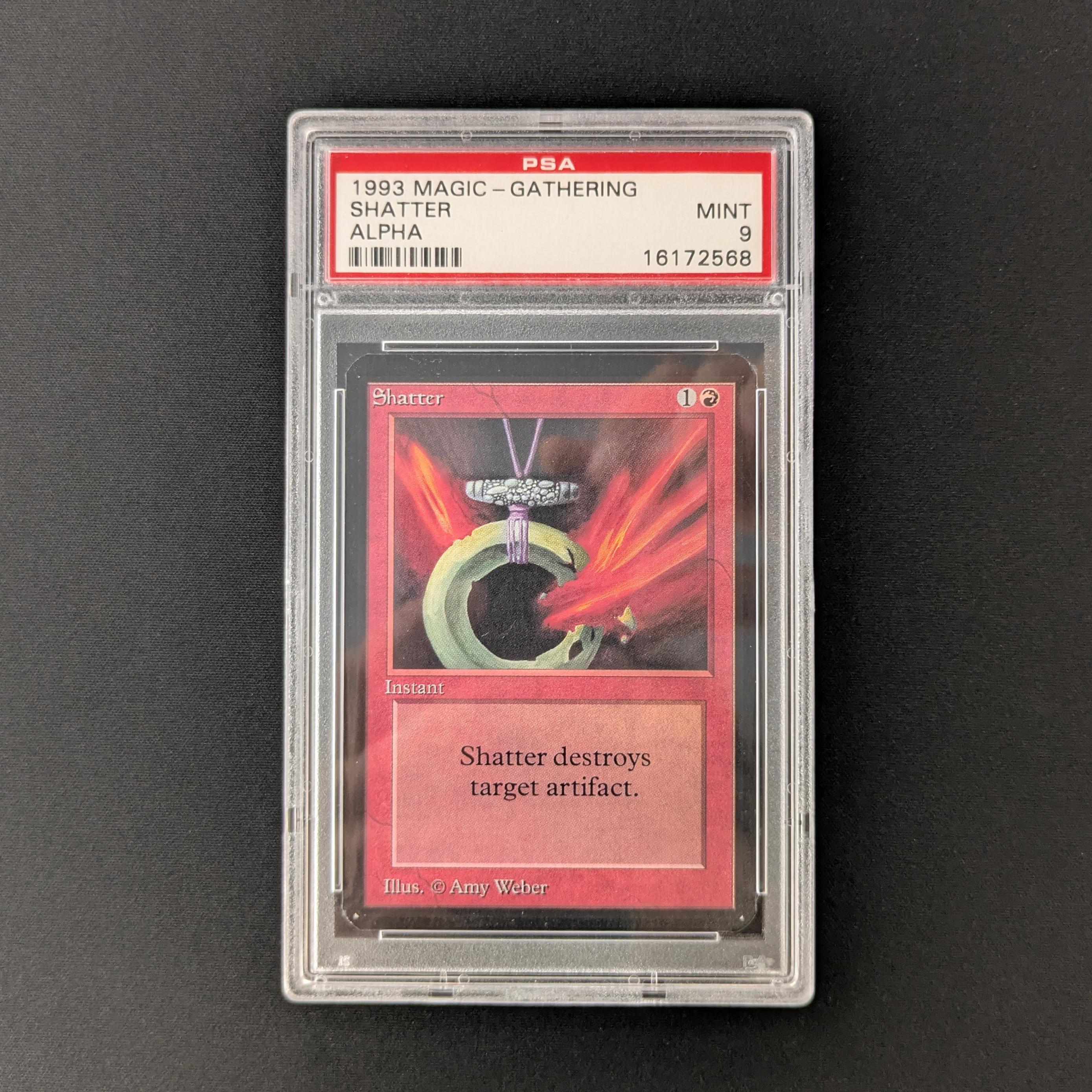 MTG Singles - Shatter - Alpha - PSA 9 -