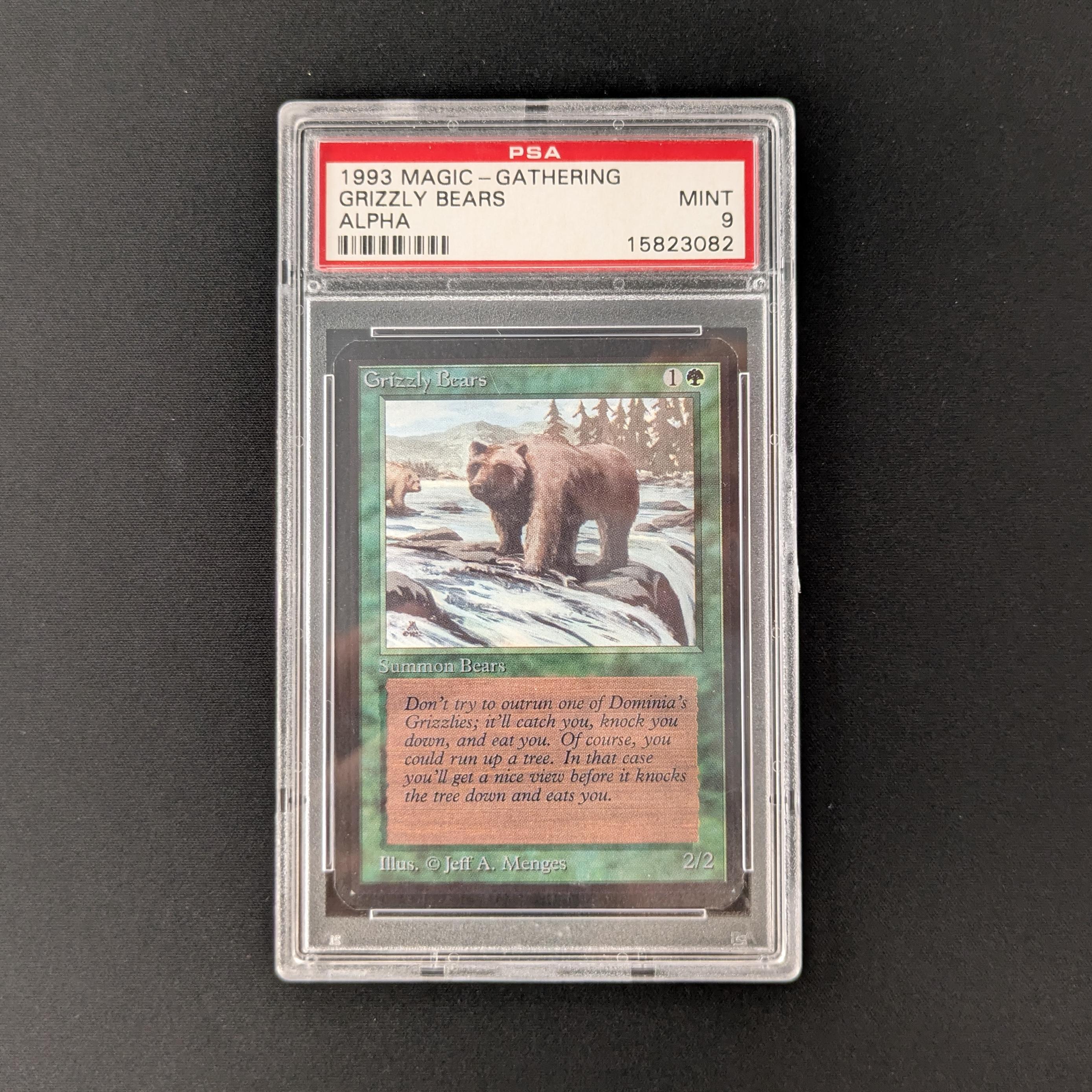 MTG Singles - Grizzly Bears - Alpha - PSA 9 -