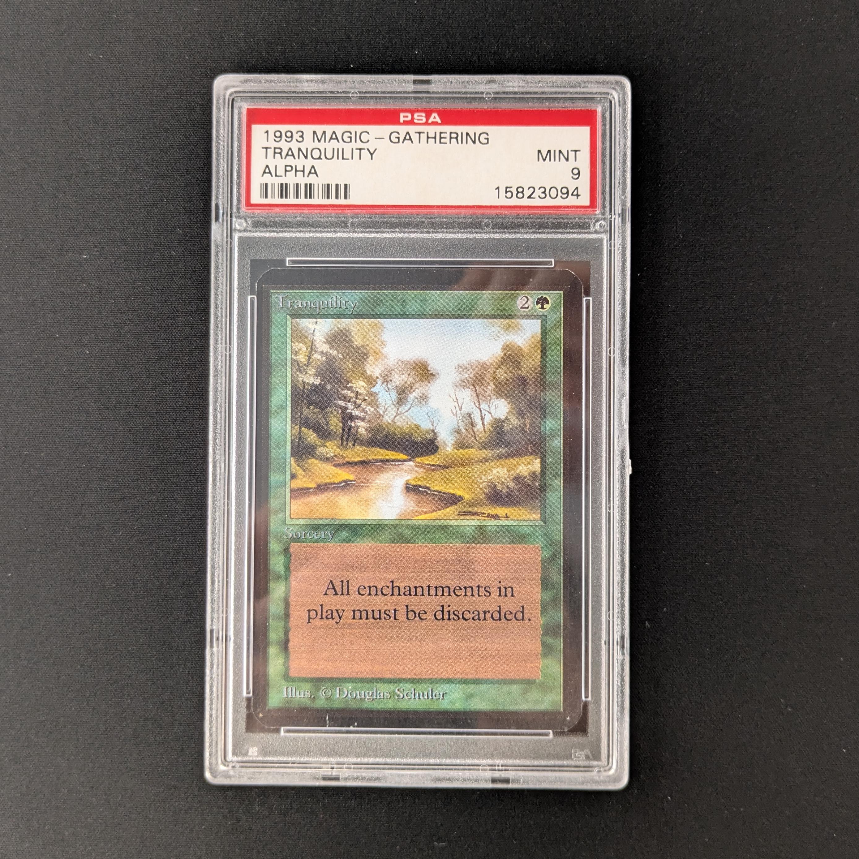 MTG Singles - Tranquility - Alpha - PSA 9 -