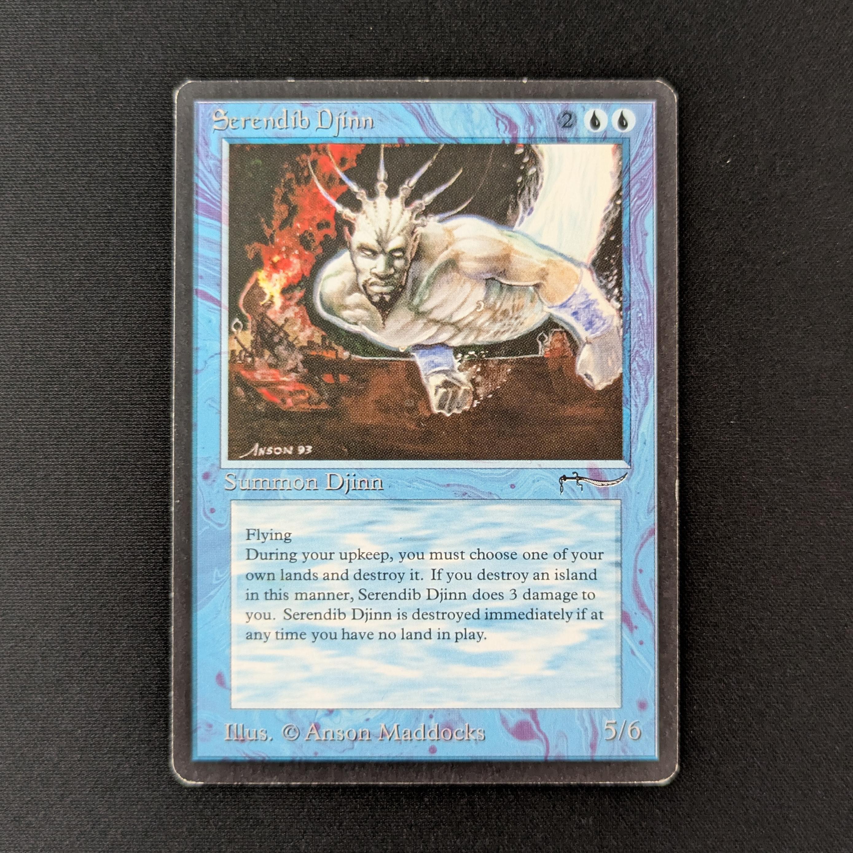 MTG Singles - Serendib Djinn - Arabian Nights - GD - 27369