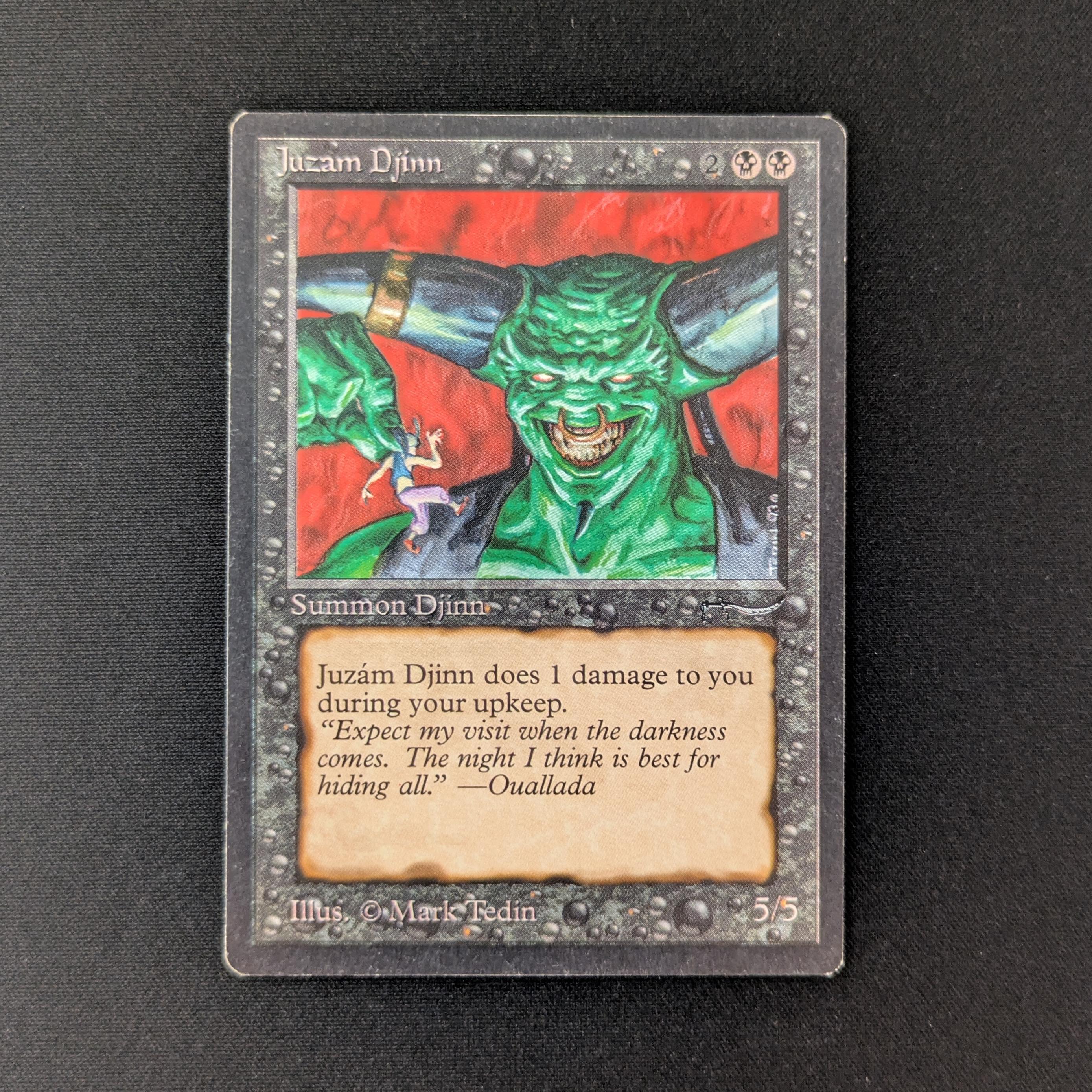 MTG Singles - Juzam Djinn - Arabian Nights - GD - 27373