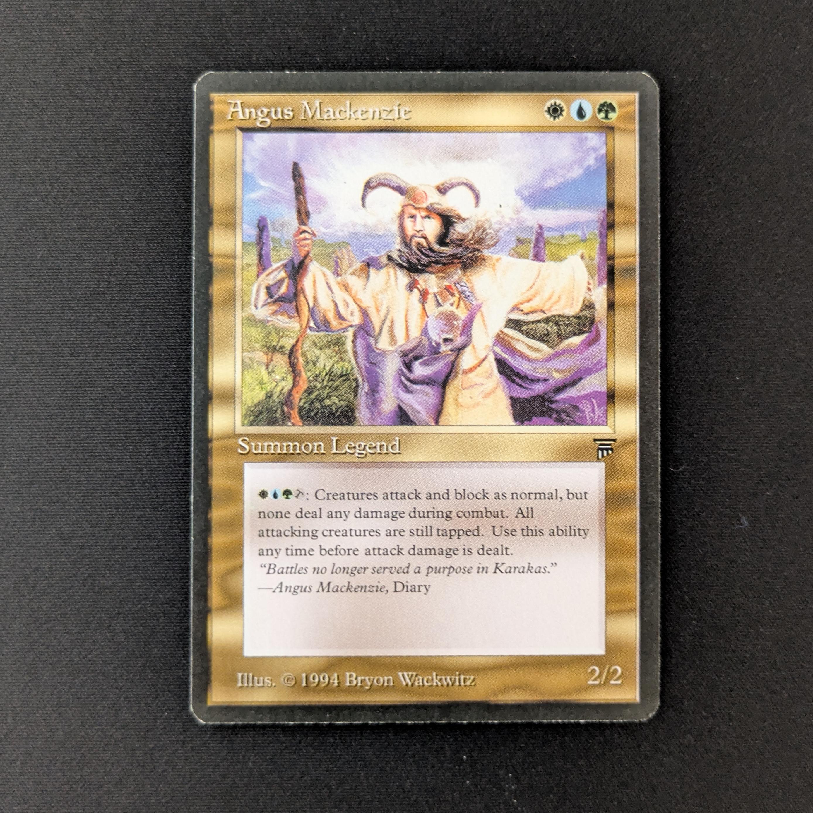 MTG Singles - Angus Mackenzie - Legends - NM - 27395
