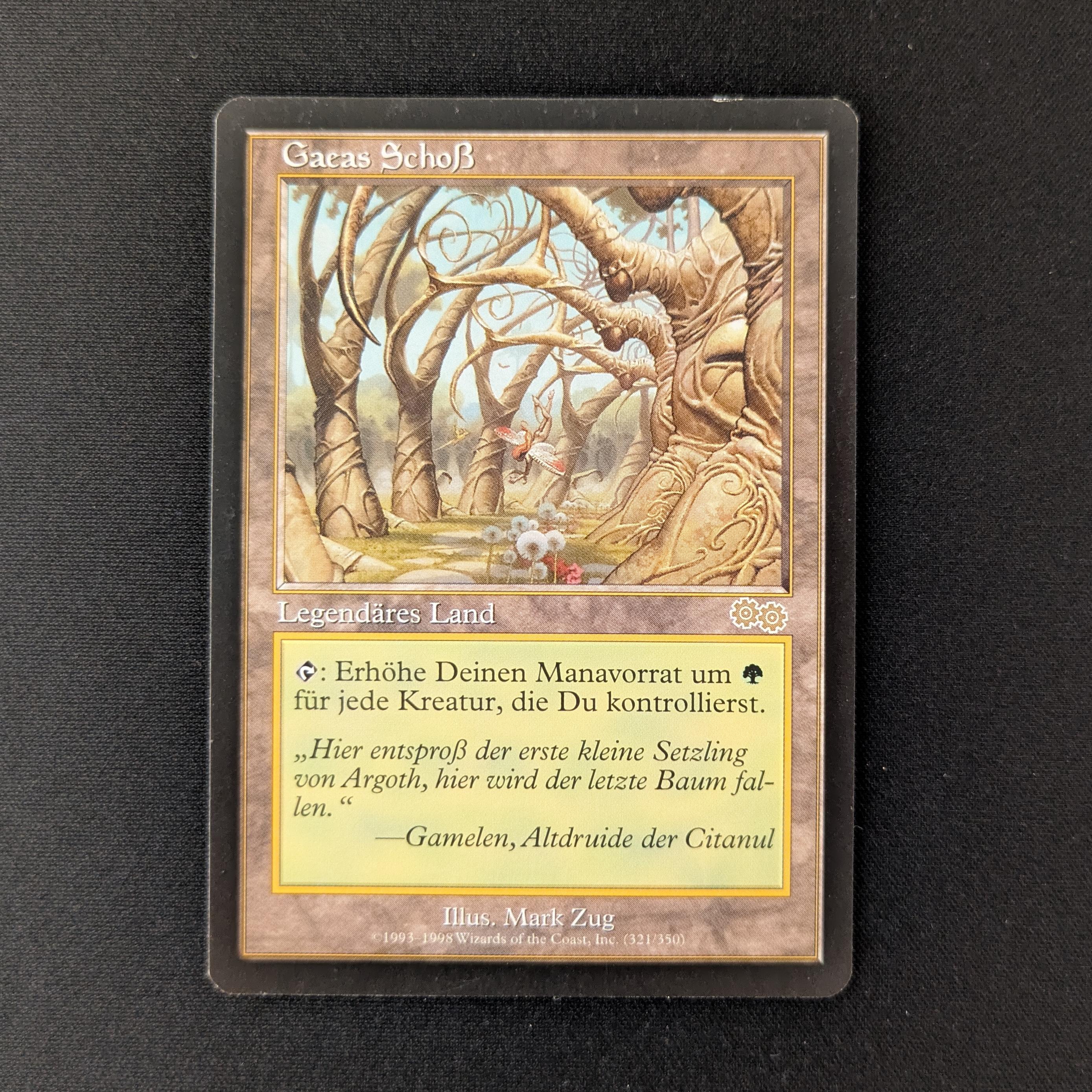 MTG Singles - Gaea's Cradle - Urza's Saga - German - GD - 27432