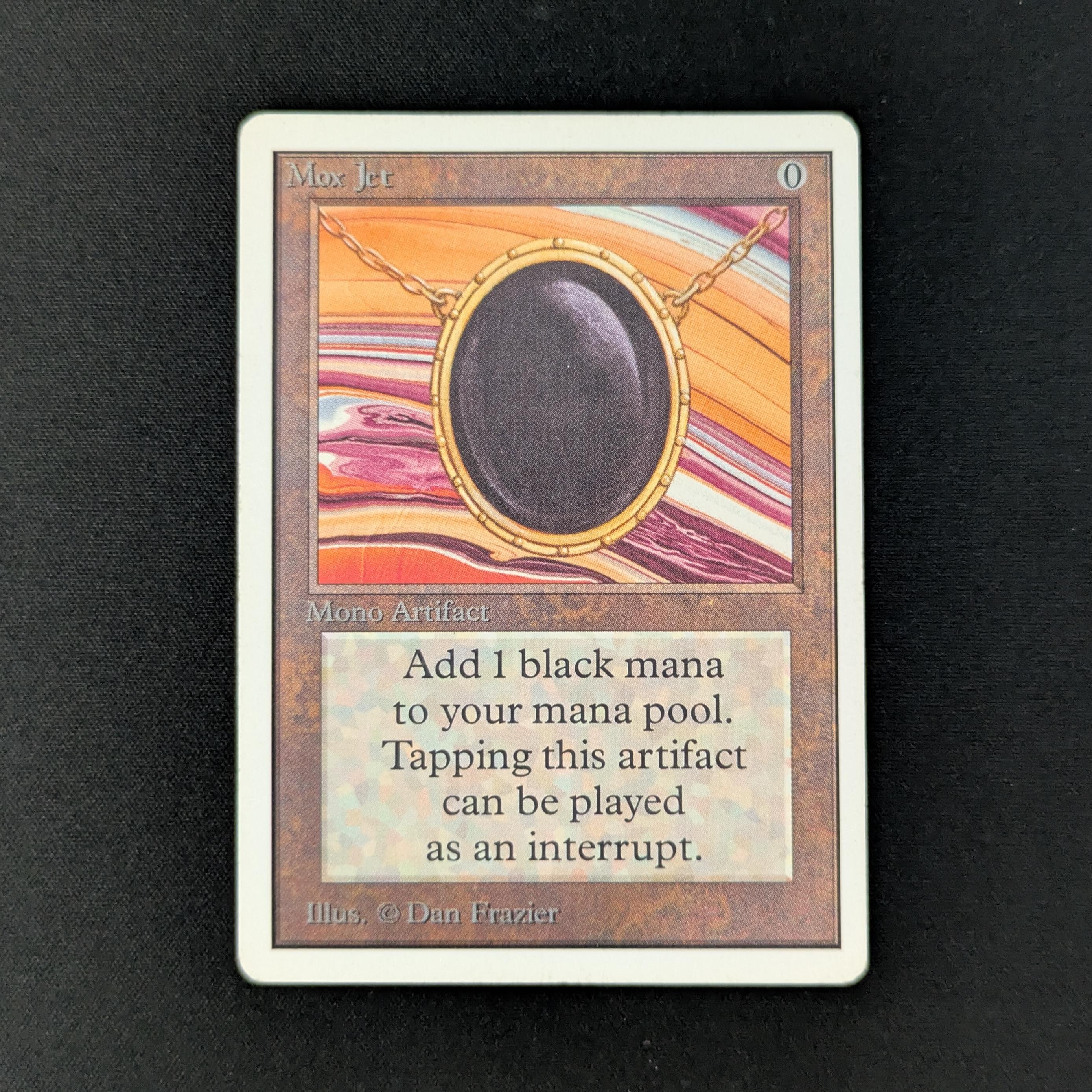 MTG Singles - Mox Jet - Unlimited - LP - 27444