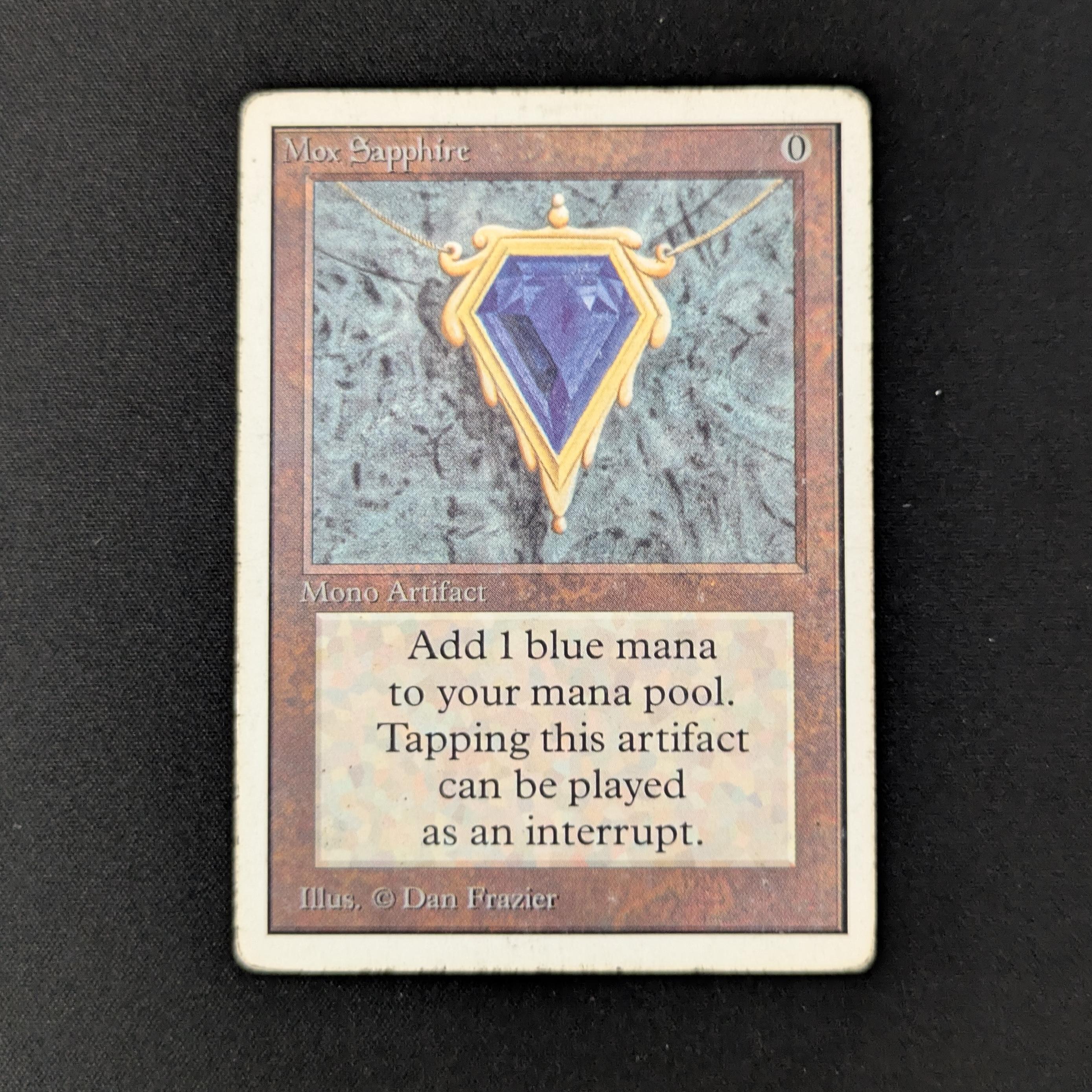 MTG Singles - Mox Sapphire - Unlimited - PO - 27448