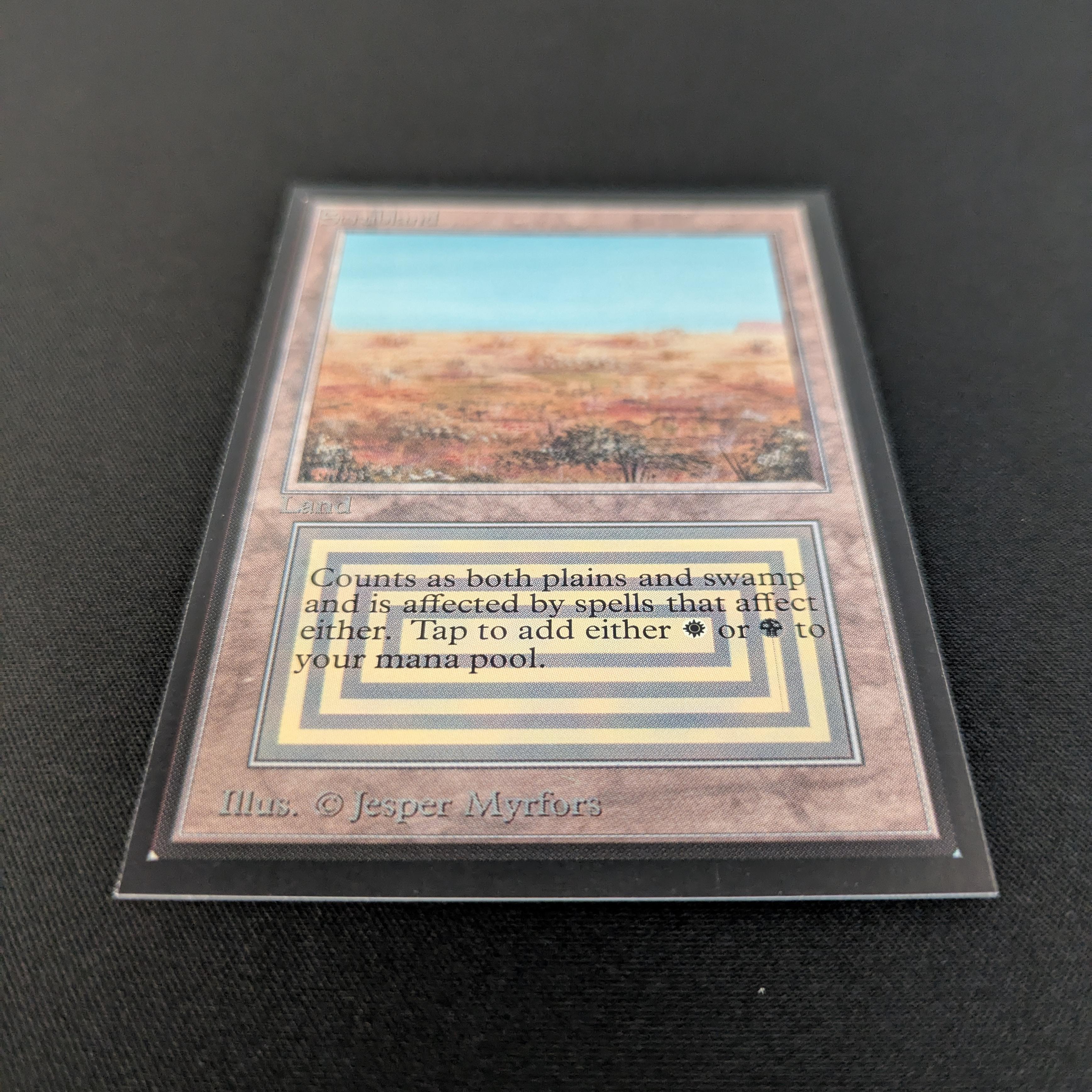 MTG Singles - Scrubland - International Edition -