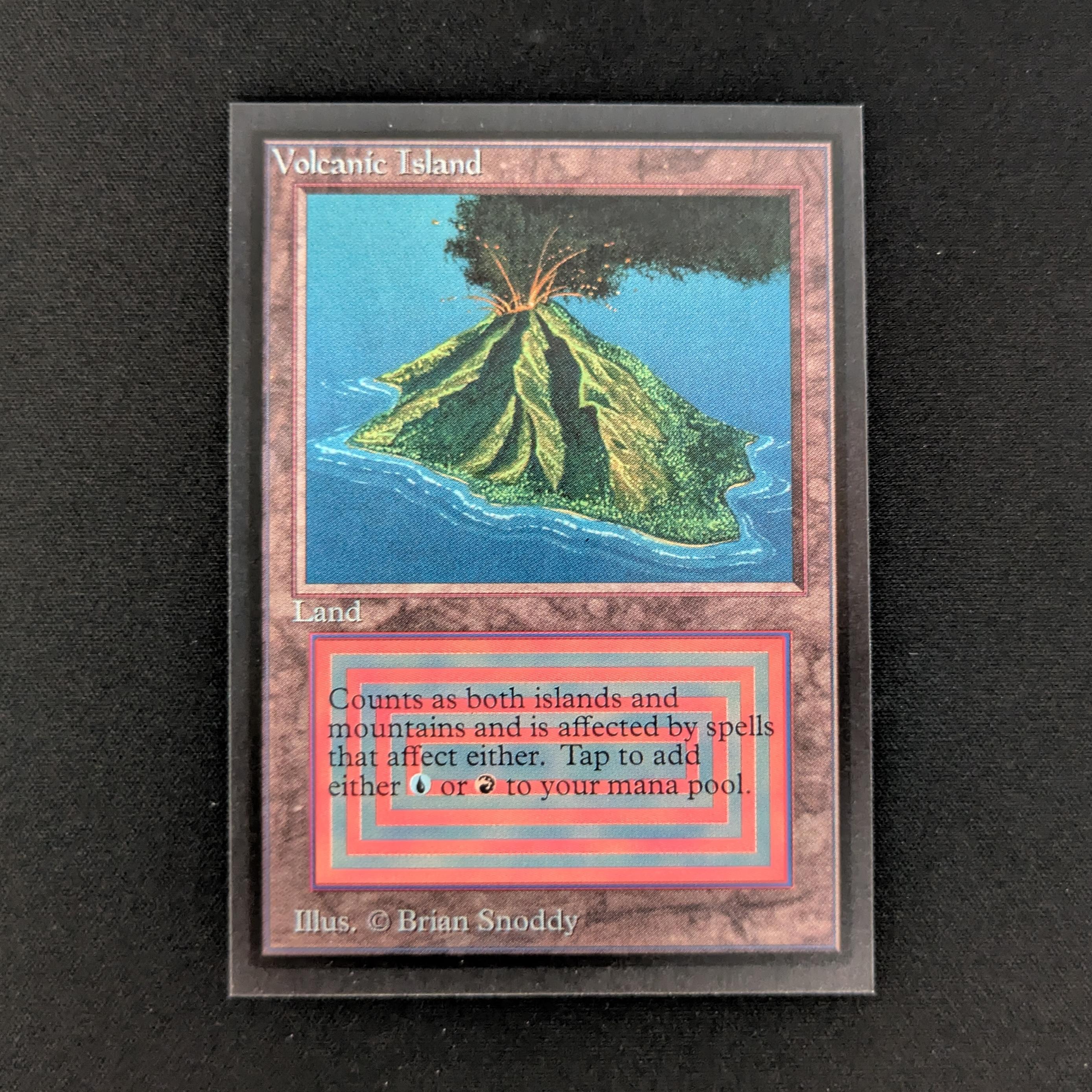 MTG Singles - Volcanic Island - International Edition -