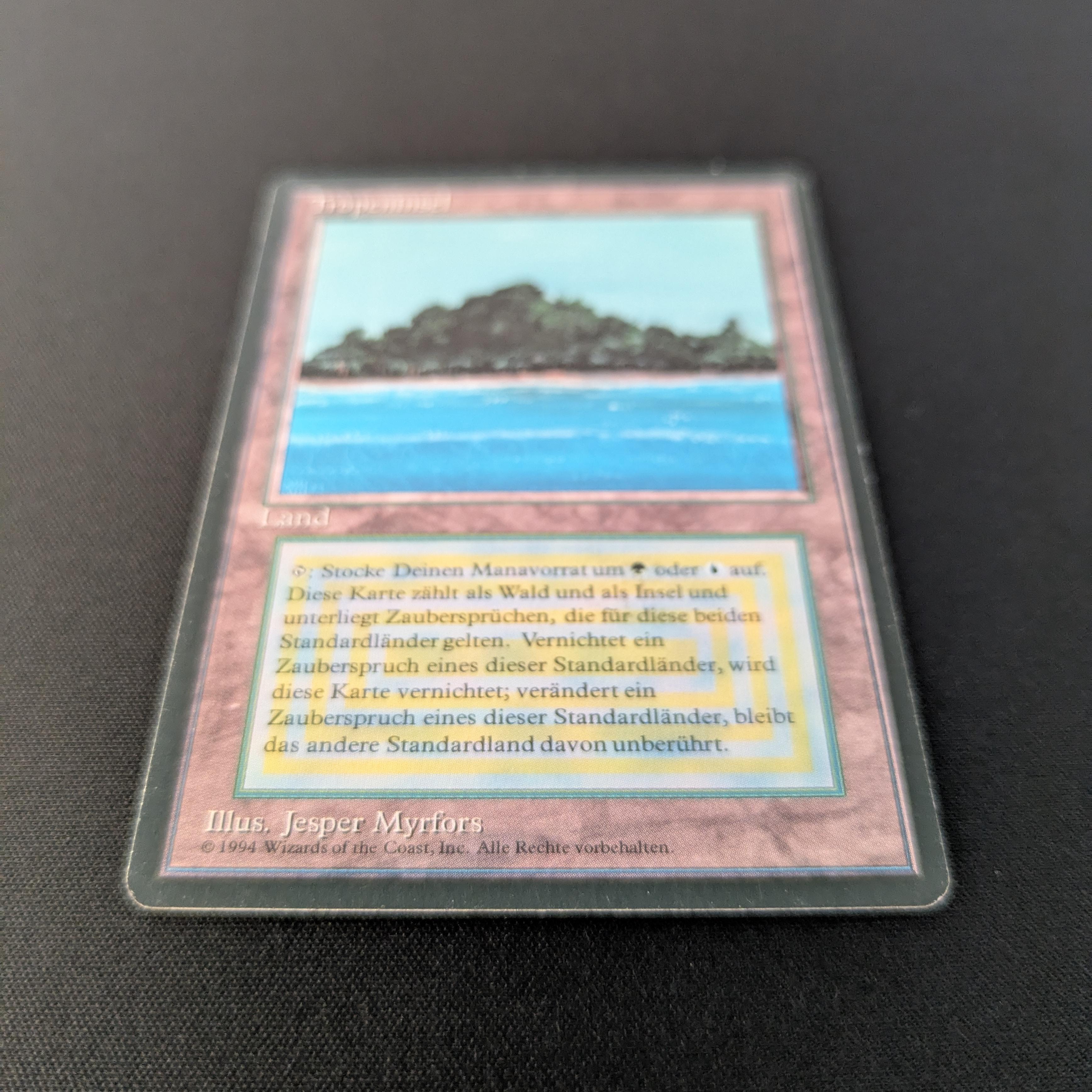 MTG Singles - Tropical Island - Foreign Black Bordered -