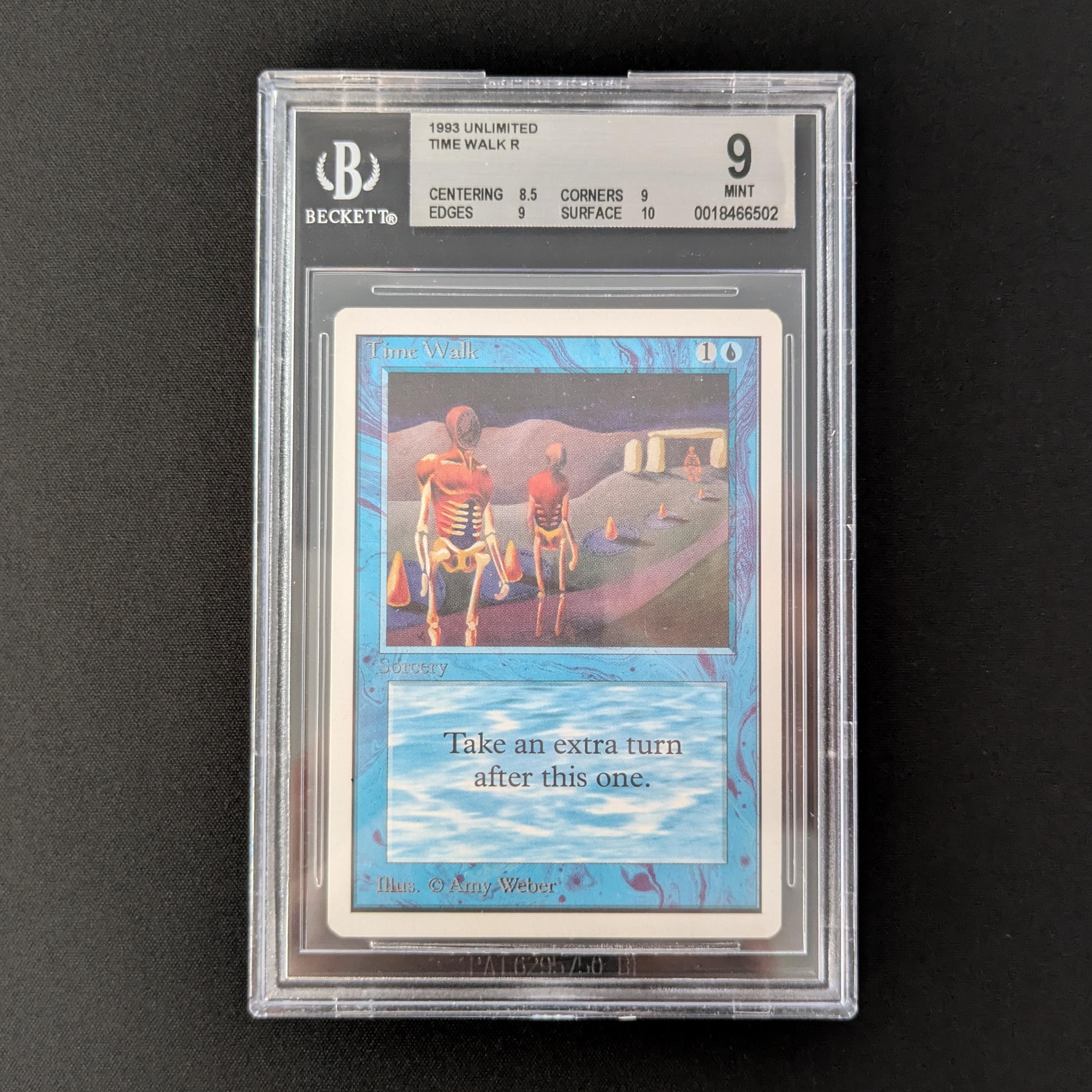 MTG Singles - Time Walk - Unlimited - BGS 9 - 27570