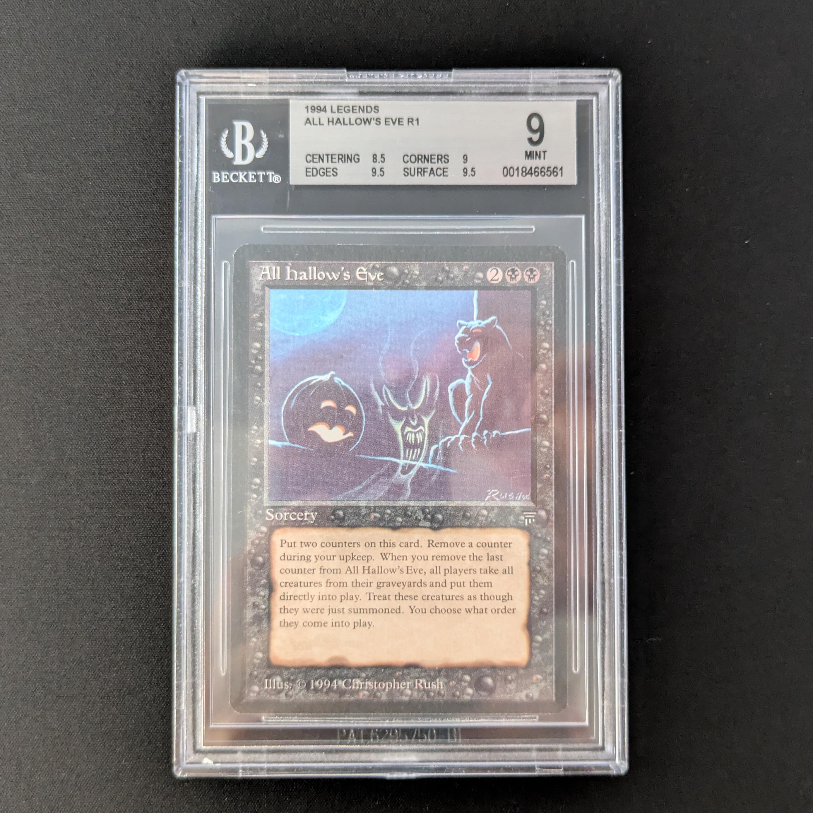 MTG Singles - All Hallow's Eve - Legends - BGS 9 - 27573