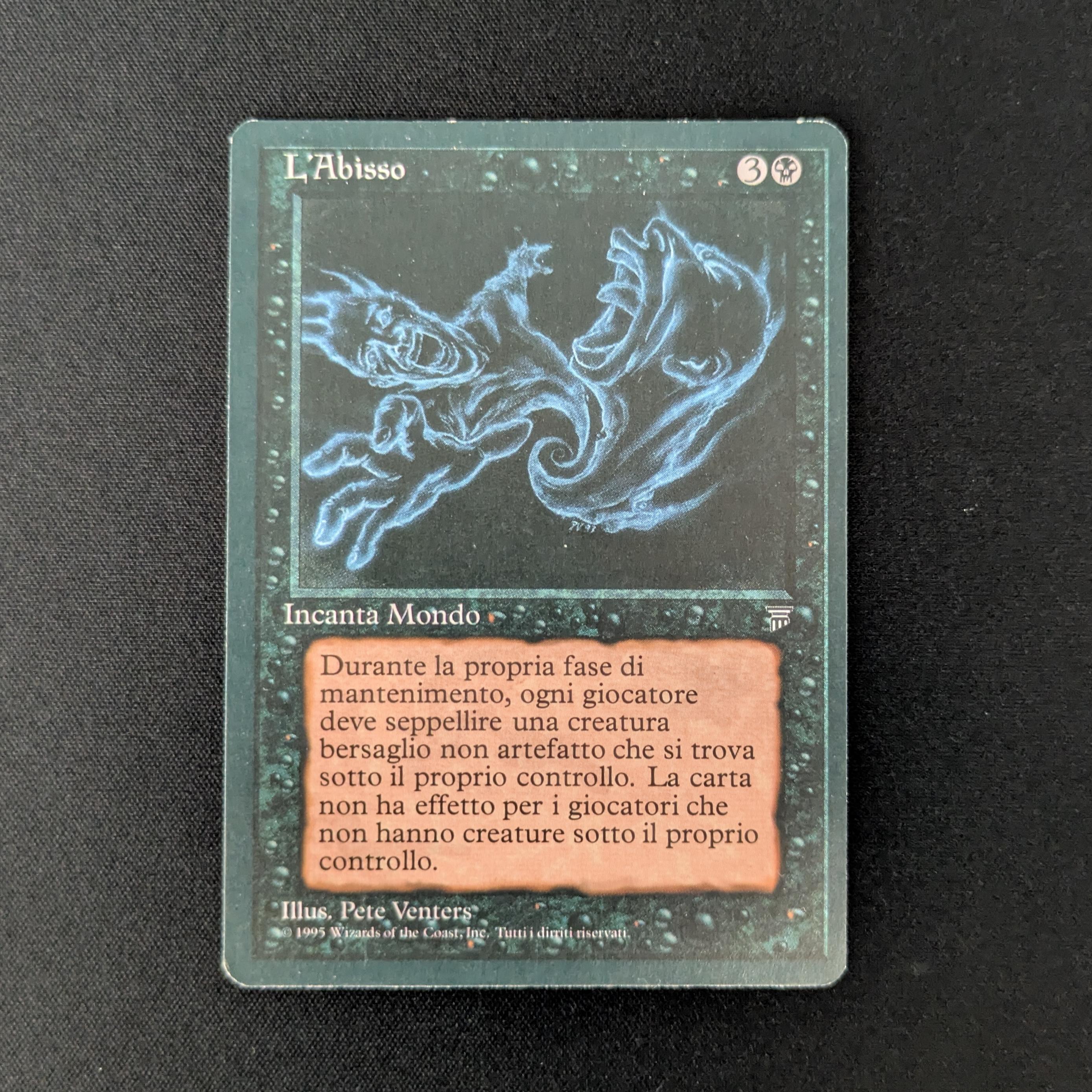 MTG Singles - The Abyss - Legends Italian - GD - 27596