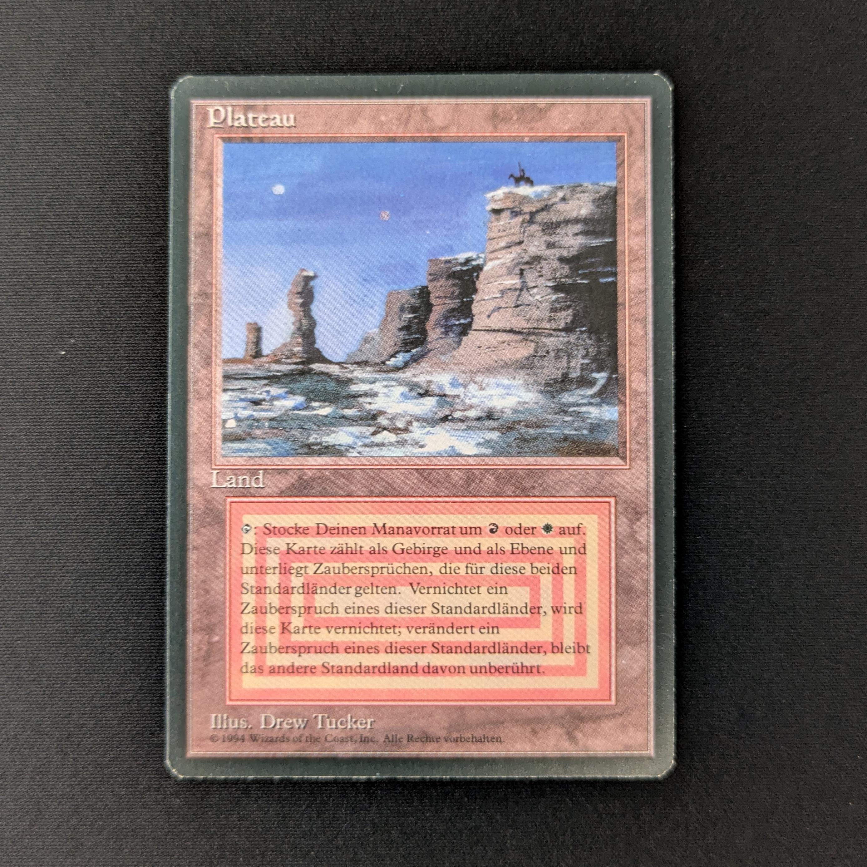 MTG Singles - Plateau - Foreign Black Bordered - German - NM - 27698