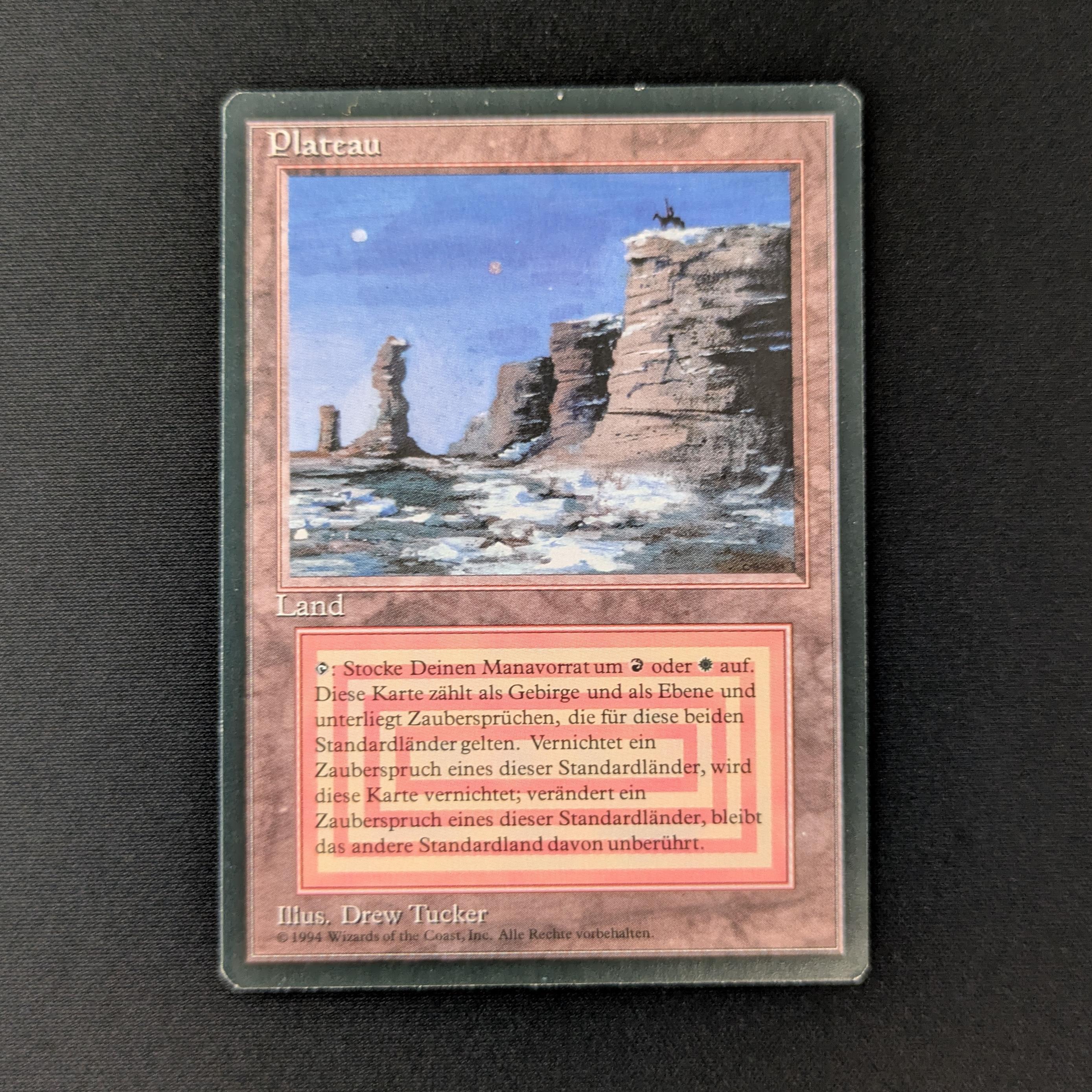 MTG Singles - Plateau - Foreign Black Bordered - German - EX - 27699