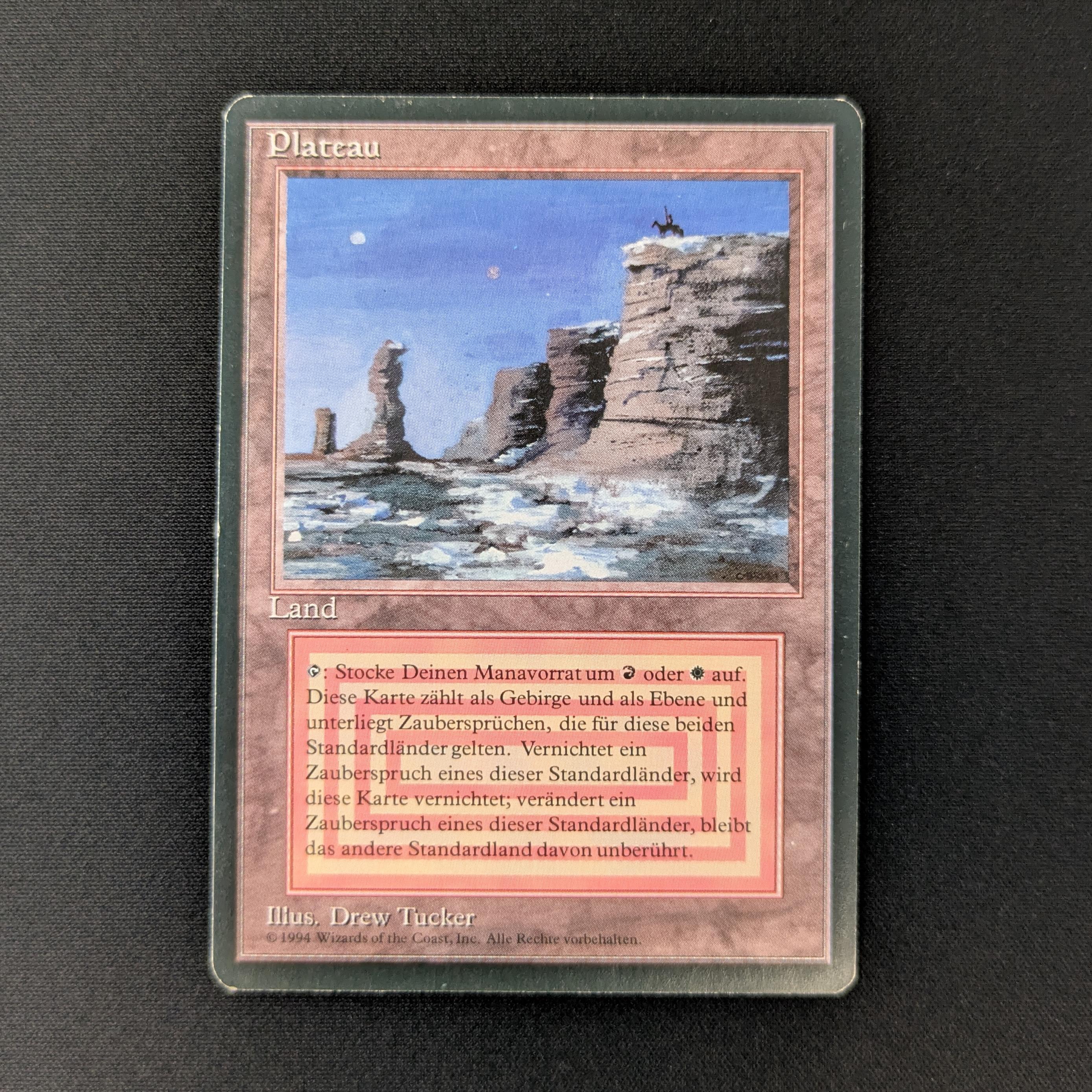 MTG Singles - Plateau - Foreign Black Bordered - German - GD - 27700