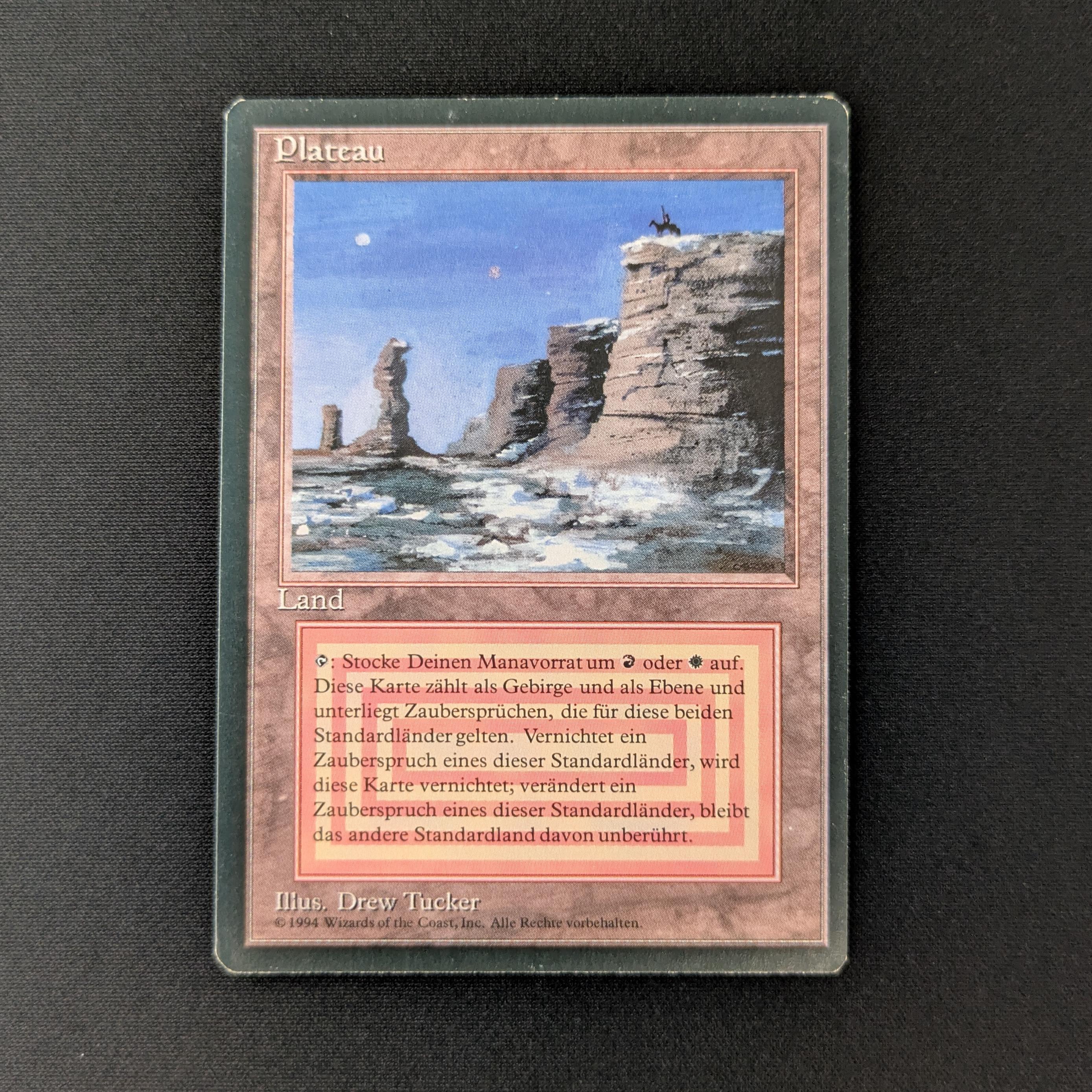 MTG Singles - Plateau - Foreign Black Bordered - German - GD - 27701